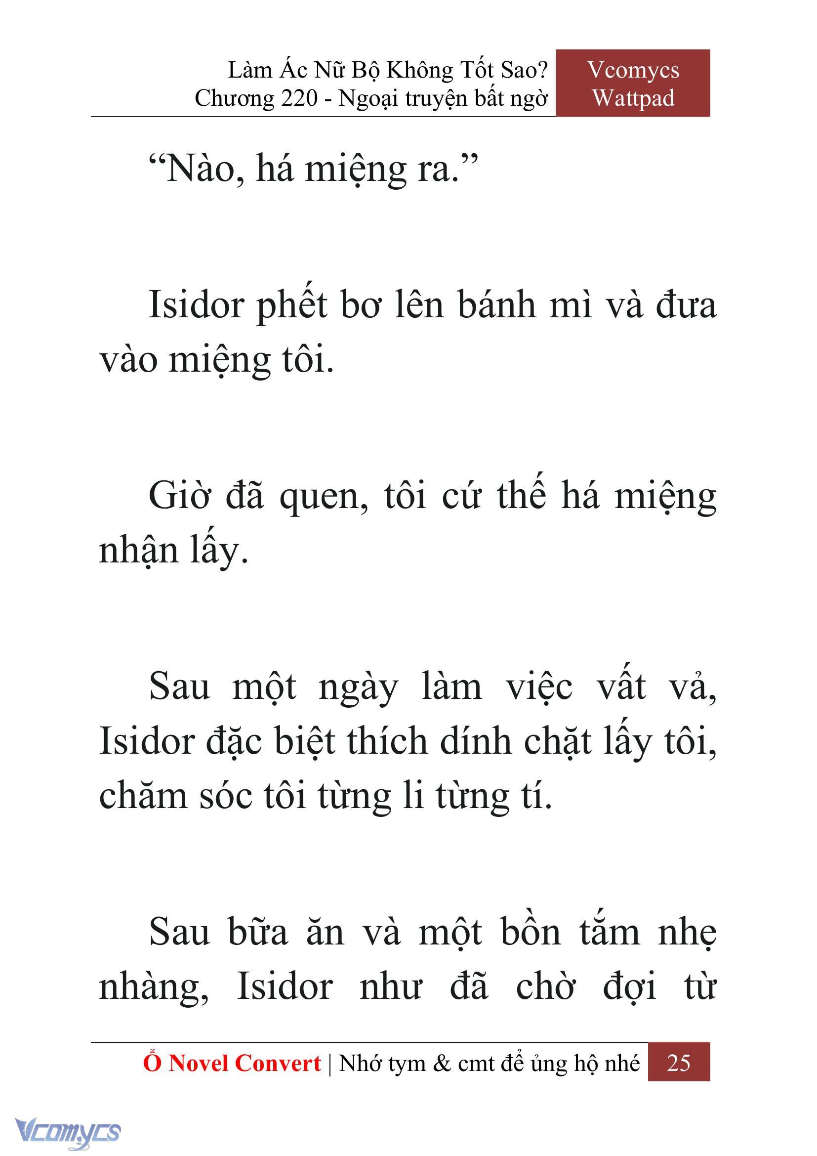 [Novel] Làm Ác Nữ Bộ Không Tốt Sao? Chap 220 - Trang 2