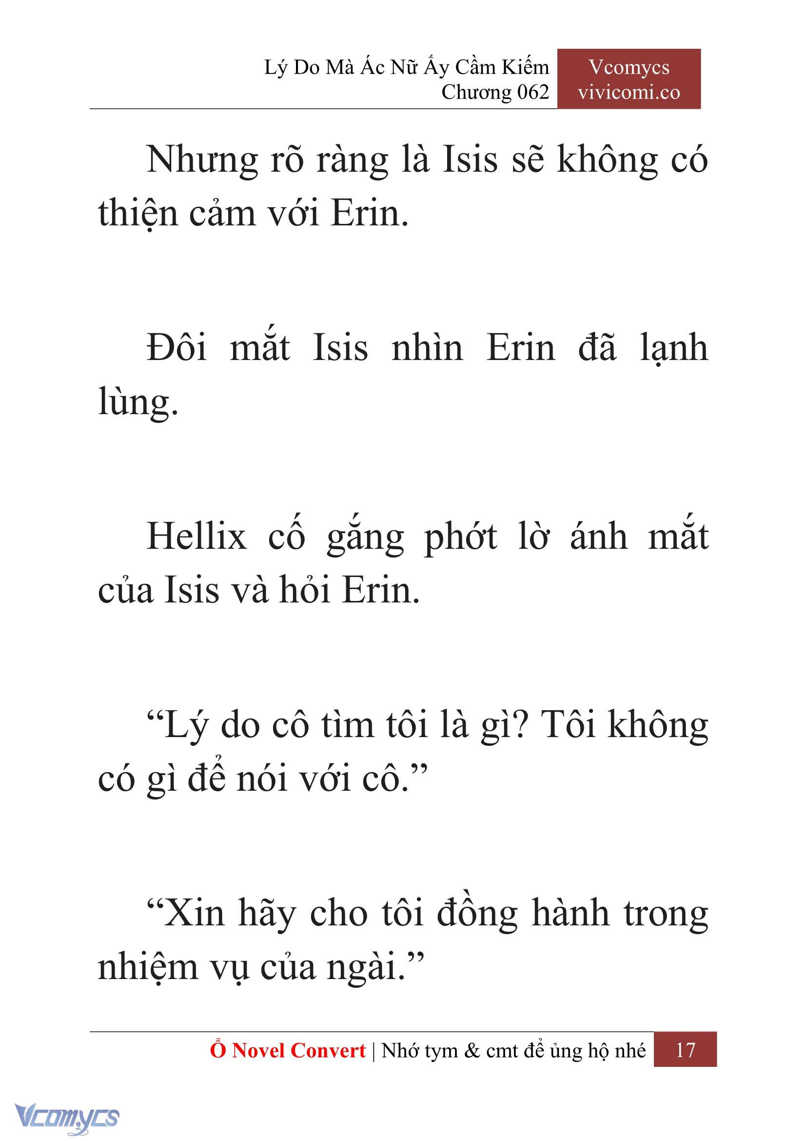 [Novel] Lý Do Mà Ác Nữ Ấy Cầm Kiếm Chap 62 - Trang 2