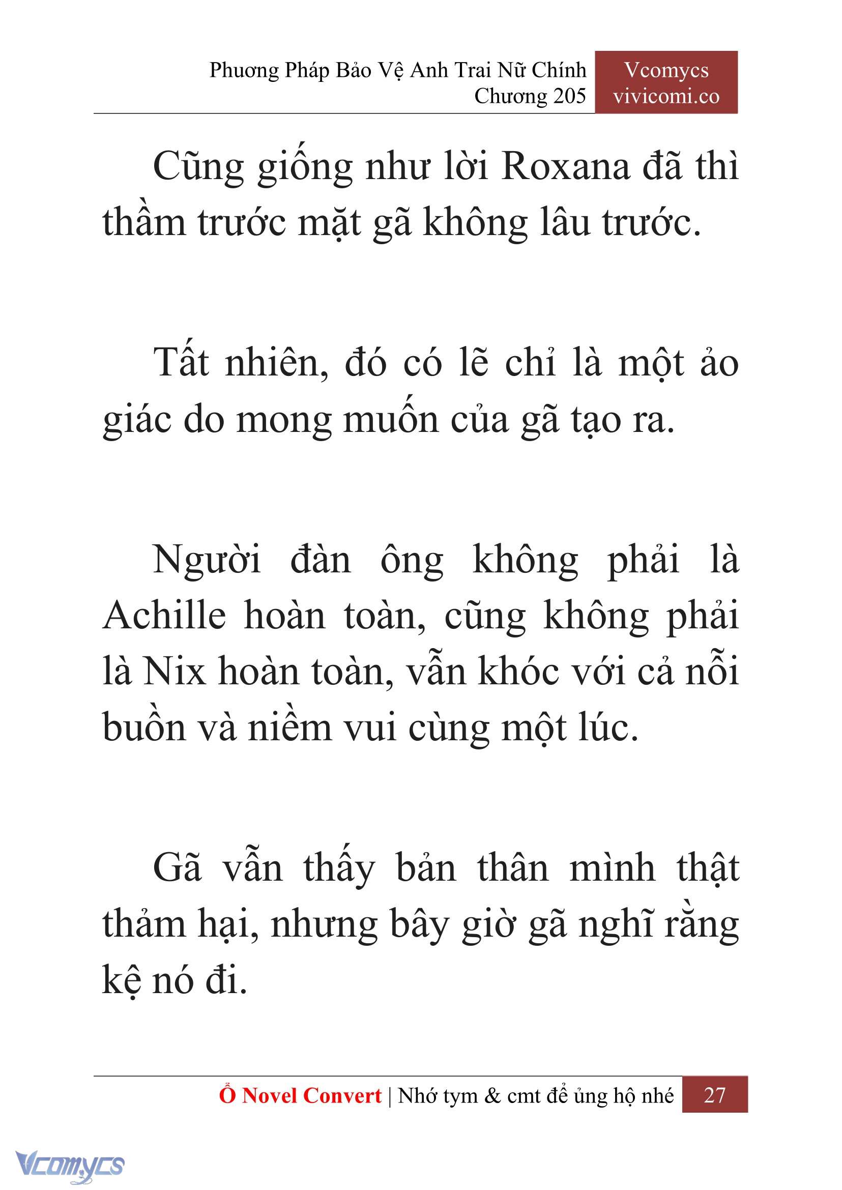 [Novel] Phương Pháp Bảo Vệ Anh Trai Nữ Chính Chap 205 - Trang 2