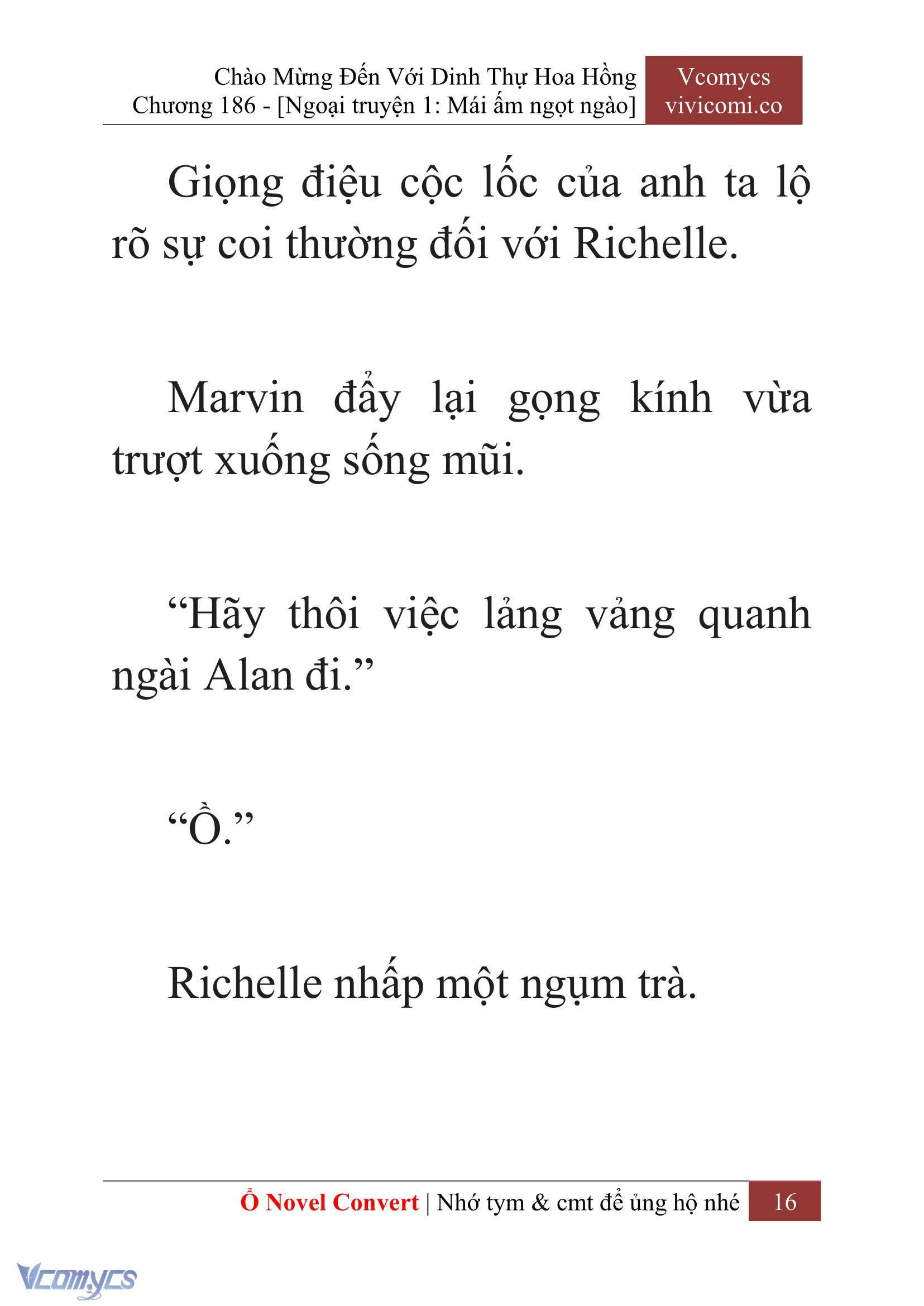 [Novel] Chào Mừng Đến Với Dinh Thự Hoa Hồng Chap 186 - Trang 2