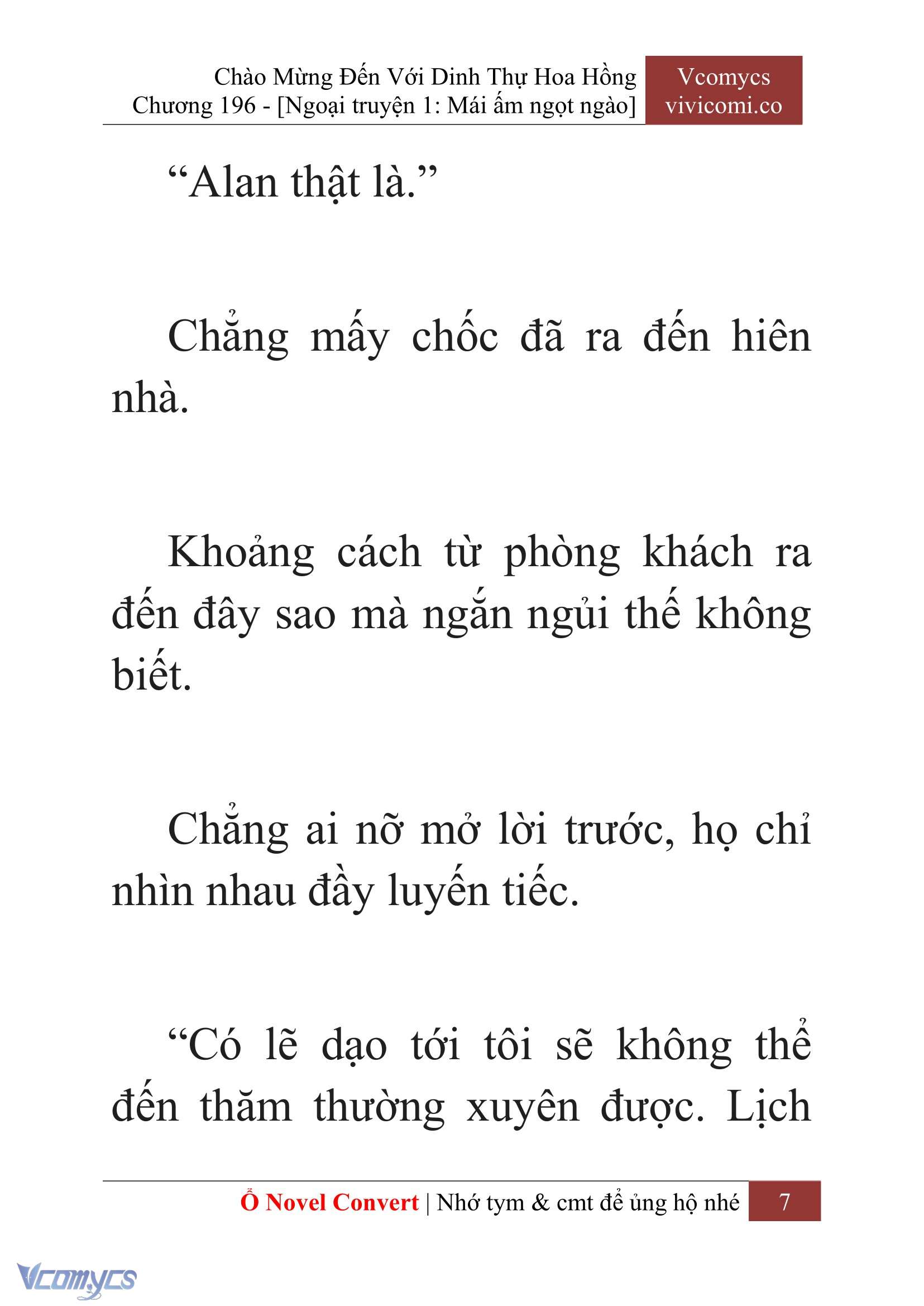 [Novel] Chào Mừng Đến Với Dinh Thự Hoa Hồng Chap 196 - Trang 2