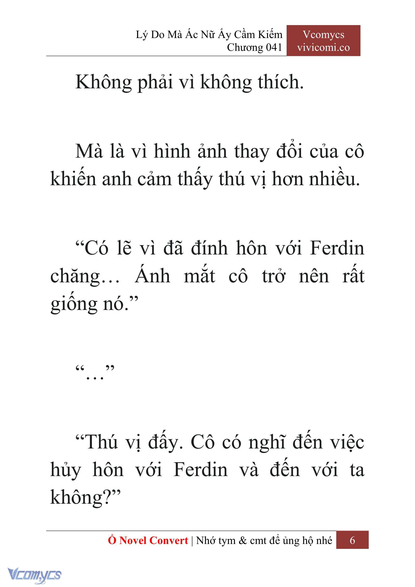 [Novel] Lý Do Mà Ác Nữ Ấy Cầm Kiếm Chap 41 - Trang 2