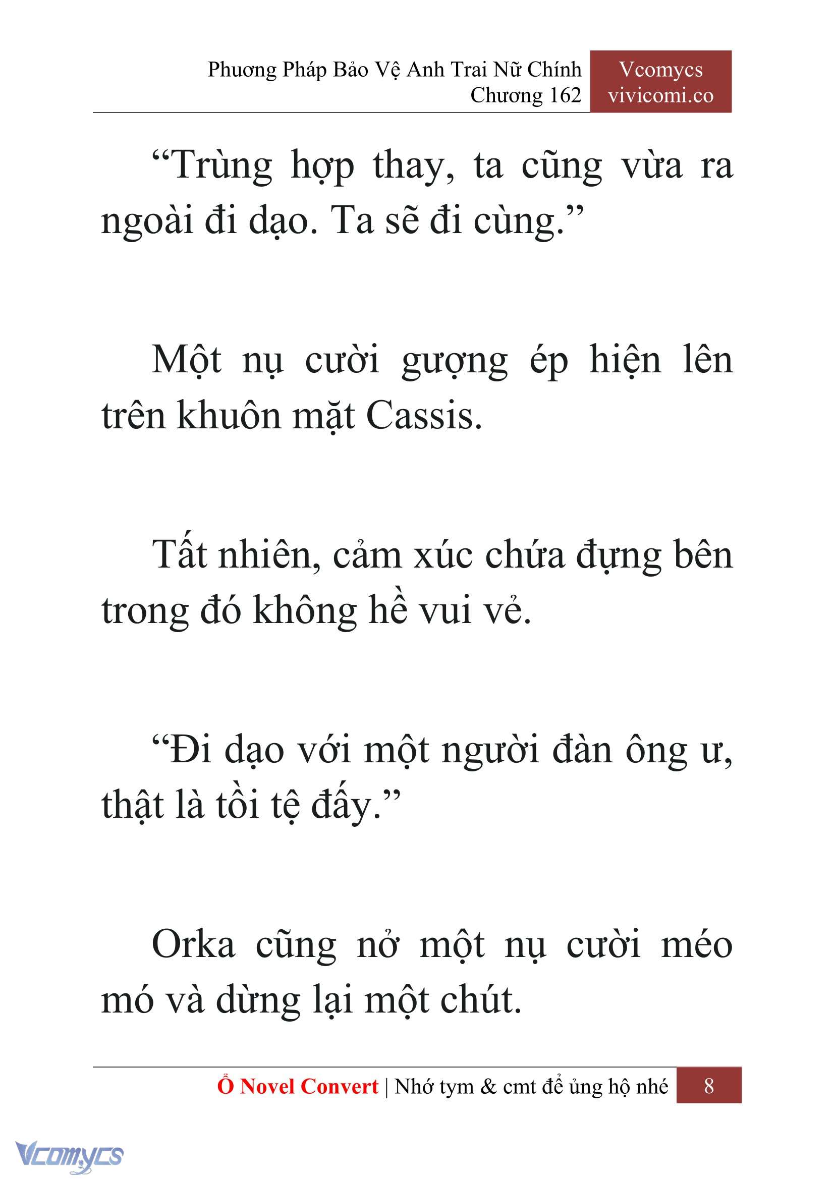 [Novel] Phương Pháp Bảo Vệ Anh Trai Nữ Chính Chap 162 - Trang 2