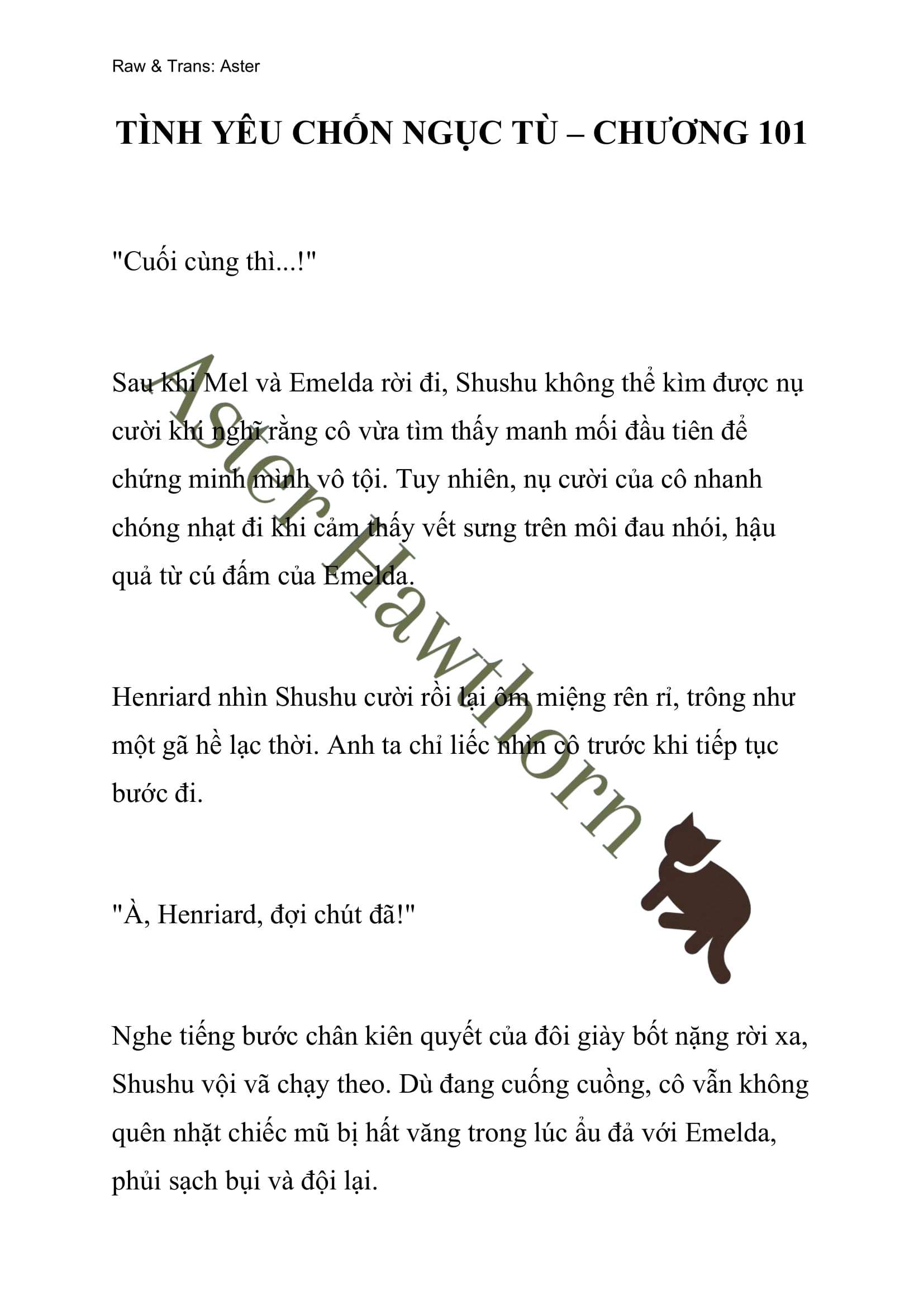 [NOVEL] Tình Yêu Chốn Ngục Tù Chap 101 - Trang 2