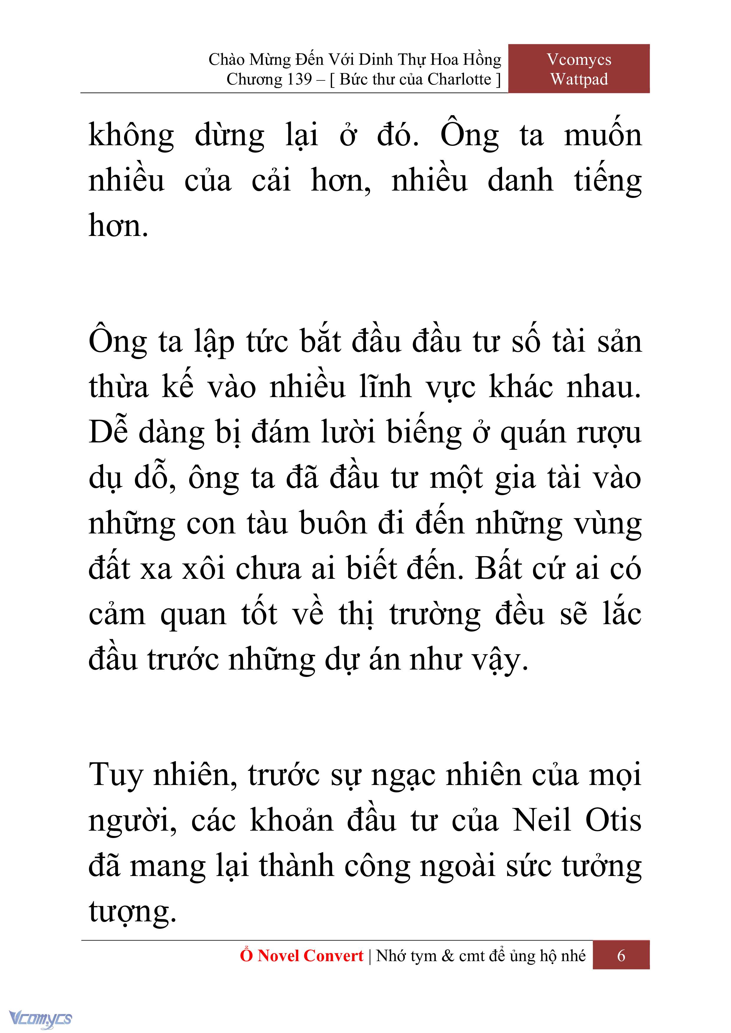 [Novel] Chào Mừng Đến Với Dinh Thự Hoa Hồng Chap 139 - Trang 2