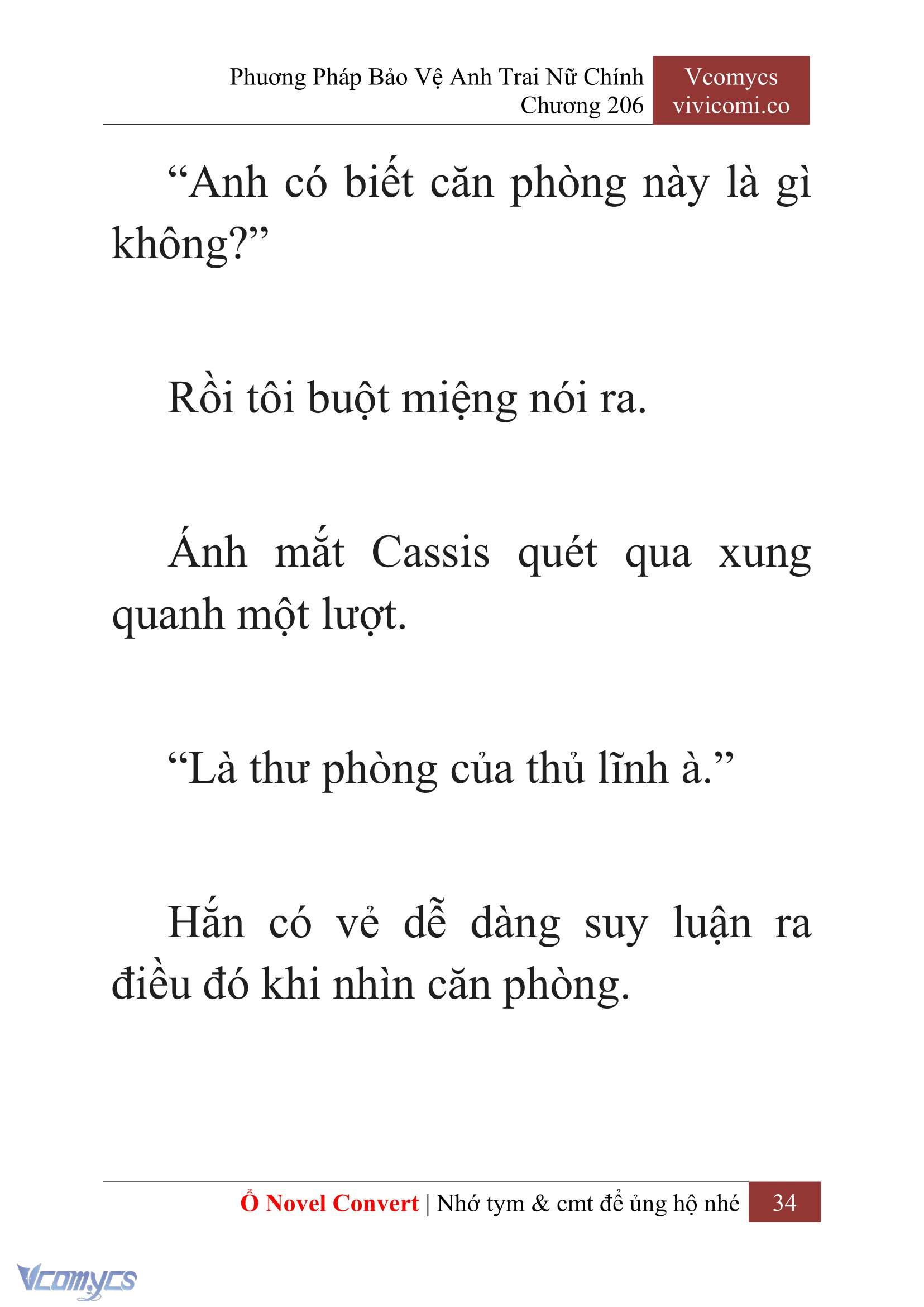 [Novel] Phương Pháp Bảo Vệ Anh Trai Nữ Chính Chap 206 - Trang 2