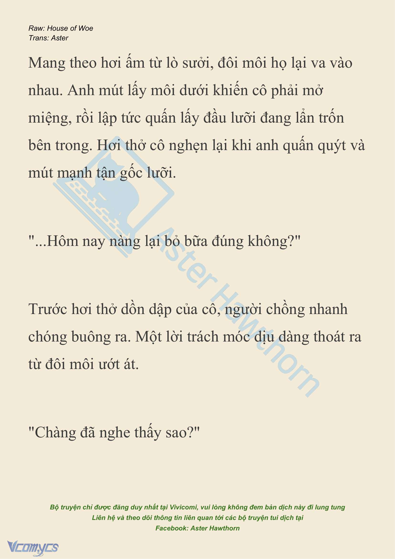 [NOVEL] Dành Cho Các Nữ Thần: Dành cho Psyche Chap 29 - Trang 2