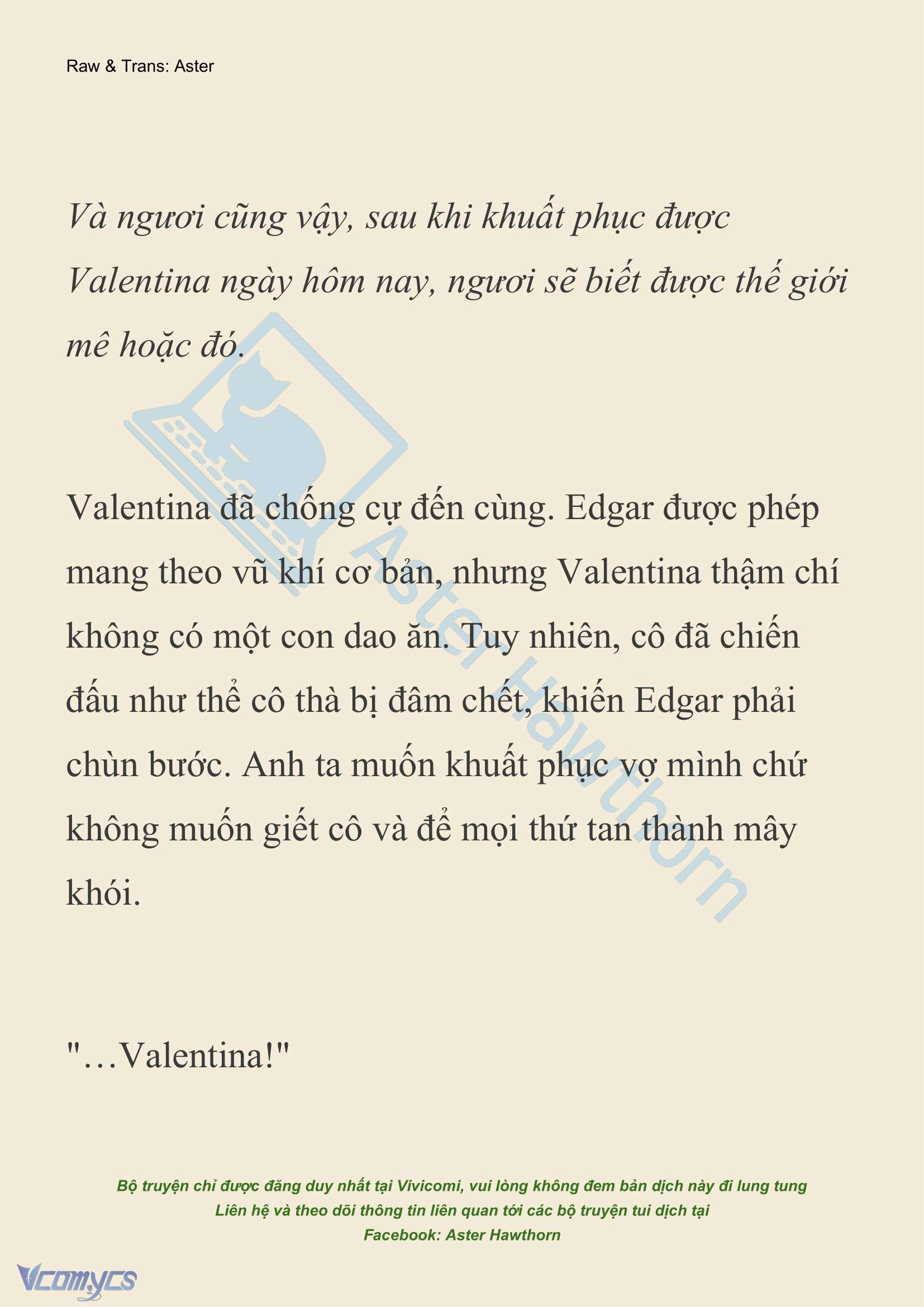 [NOVEL] Thiên Đường Của Valentina Chap 148 - Trang 2
