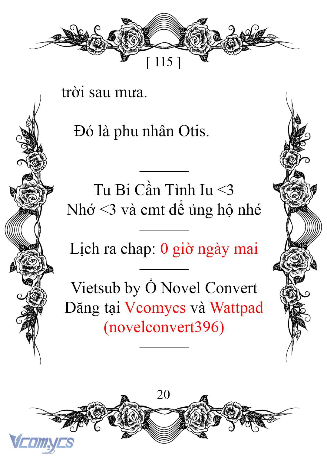 [Novel] Chào Mừng Đến Với Dinh Thự Hoa Hồng Chap 115 - Trang 2