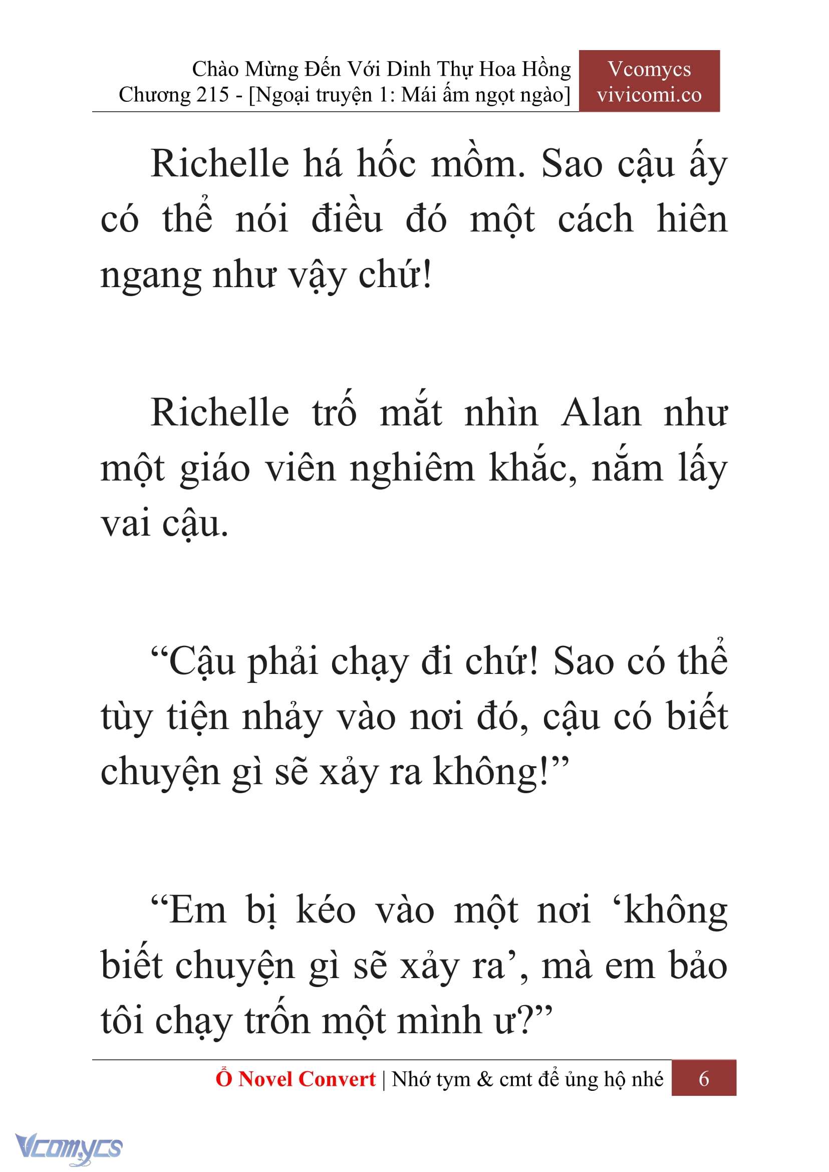 [Novel] Chào Mừng Đến Với Dinh Thự Hoa Hồng Chap 215 - Trang 2
