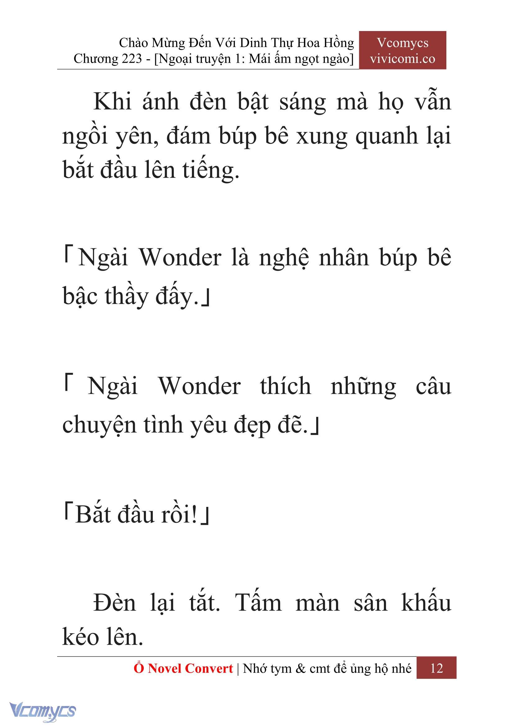 [Novel] Chào Mừng Đến Với Dinh Thự Hoa Hồng Chap 223 - Trang 2