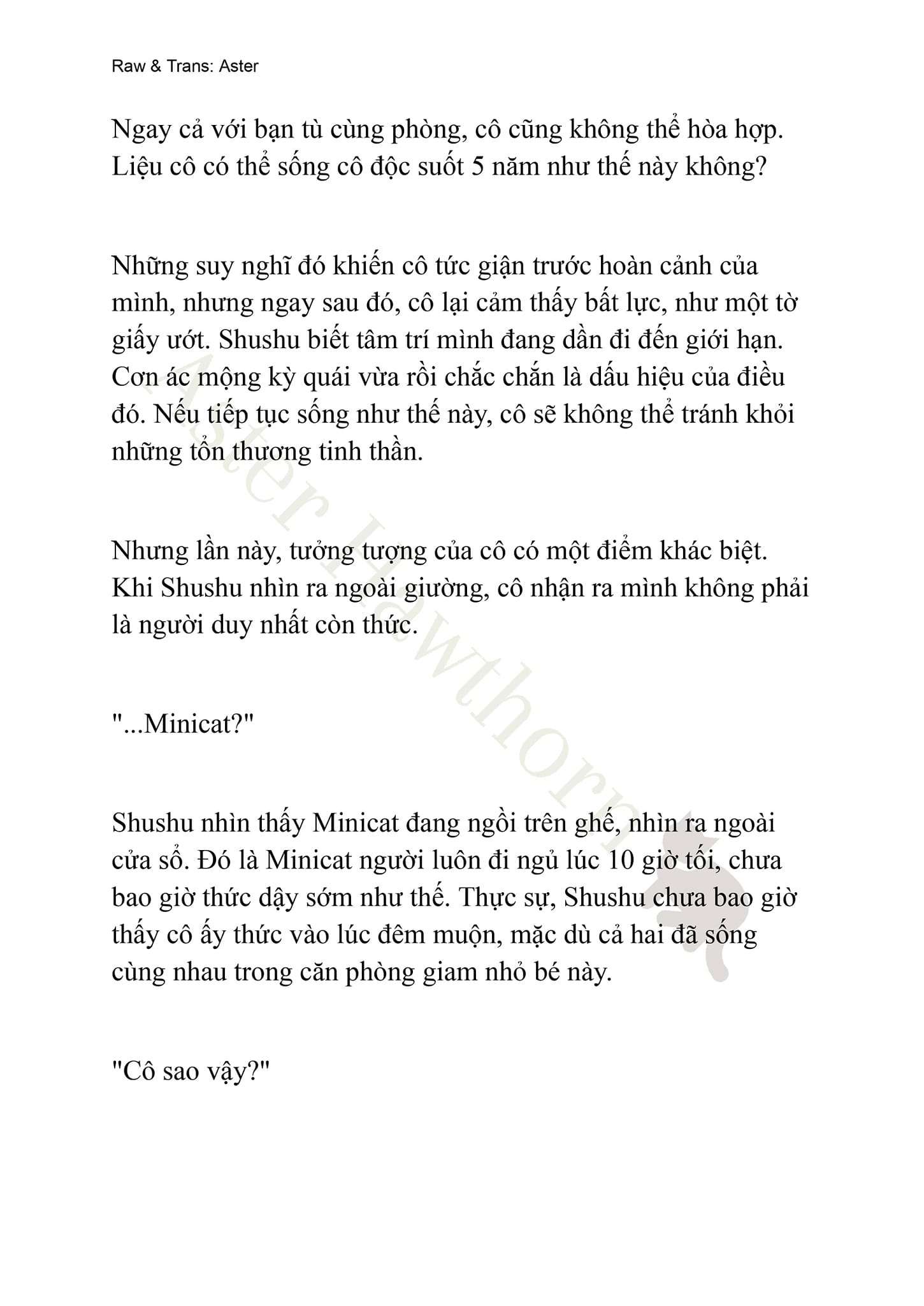 [NOVEL] Tình Yêu Chốn Ngục Tù Chap 10 - Trang 2