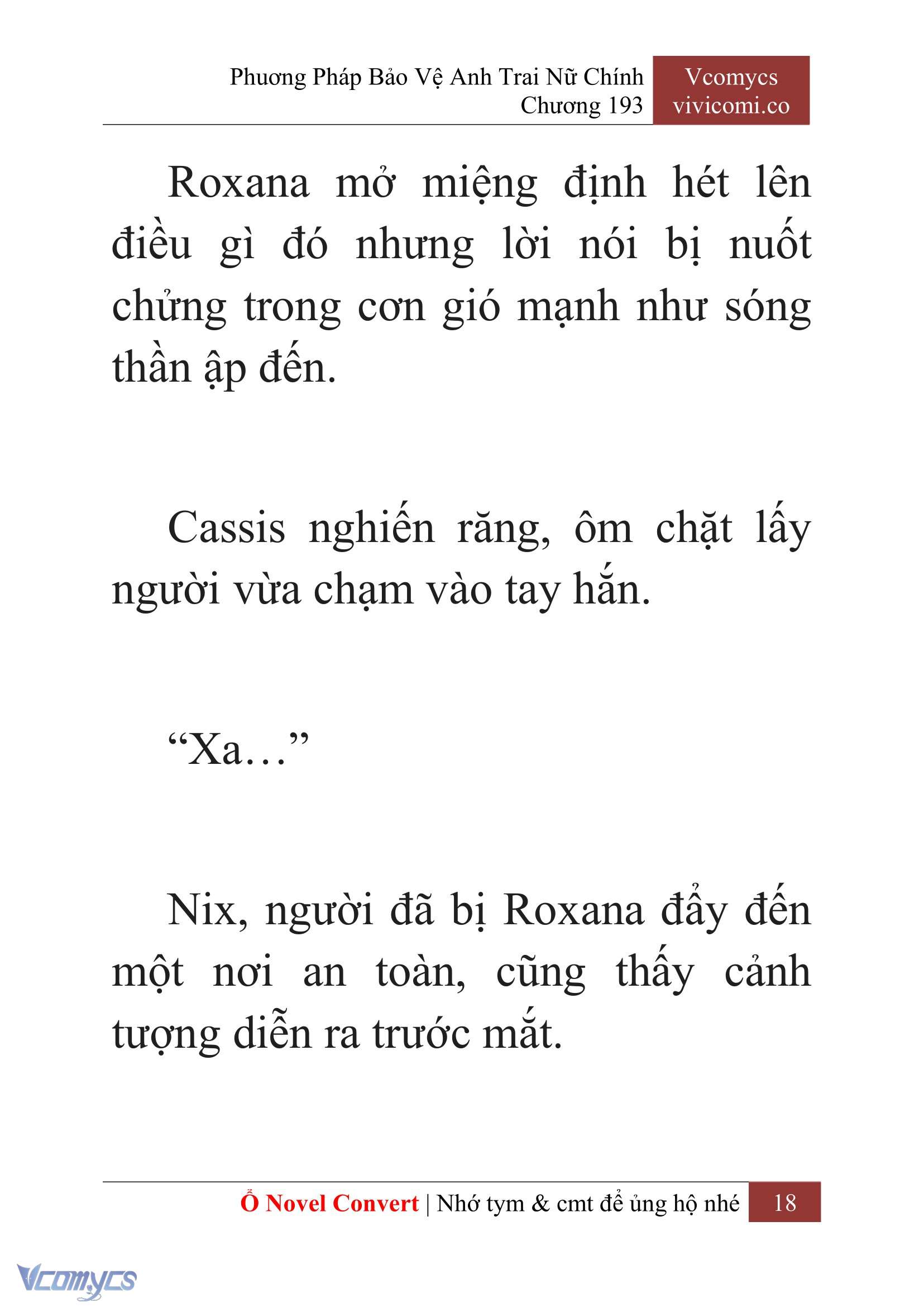 [Novel] Phương Pháp Bảo Vệ Anh Trai Nữ Chính Chap 193 - Trang 2