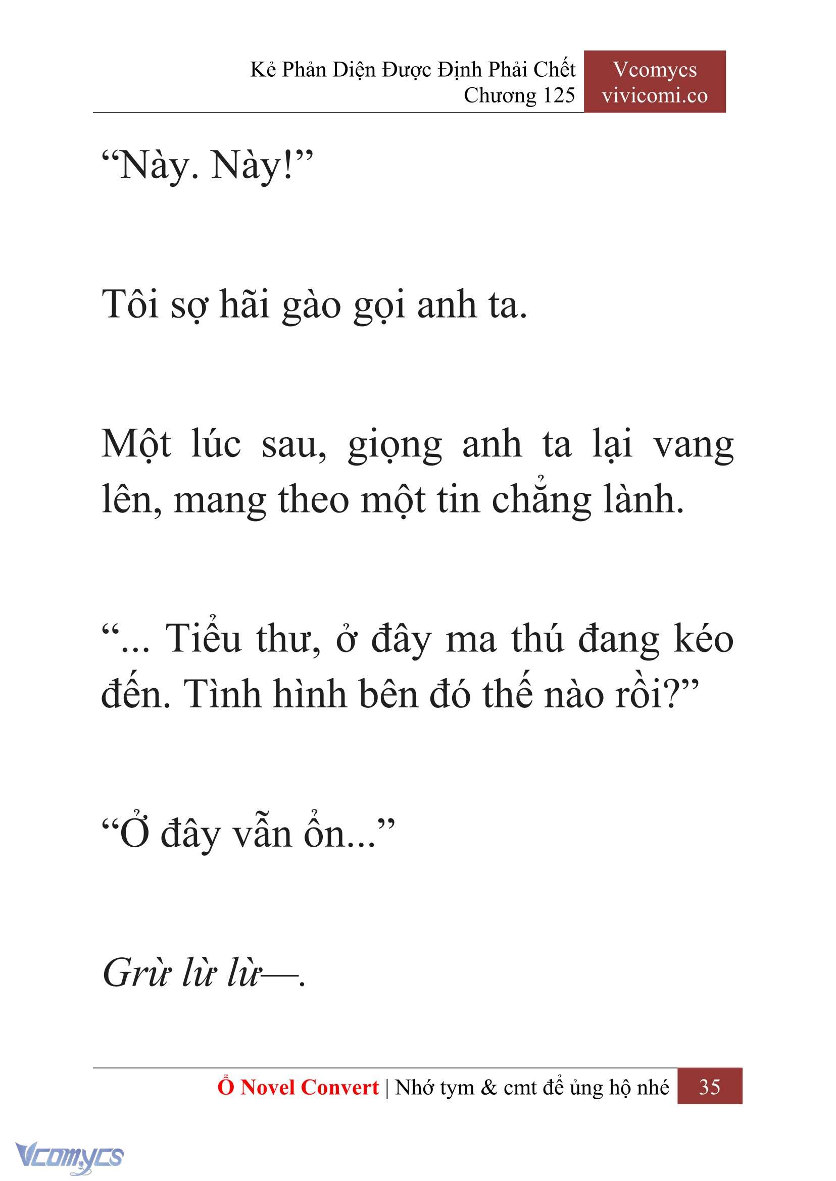 [Novel] Kẻ Phản Diện Được Định Phải Chết Chap 125 - Next Chap 126