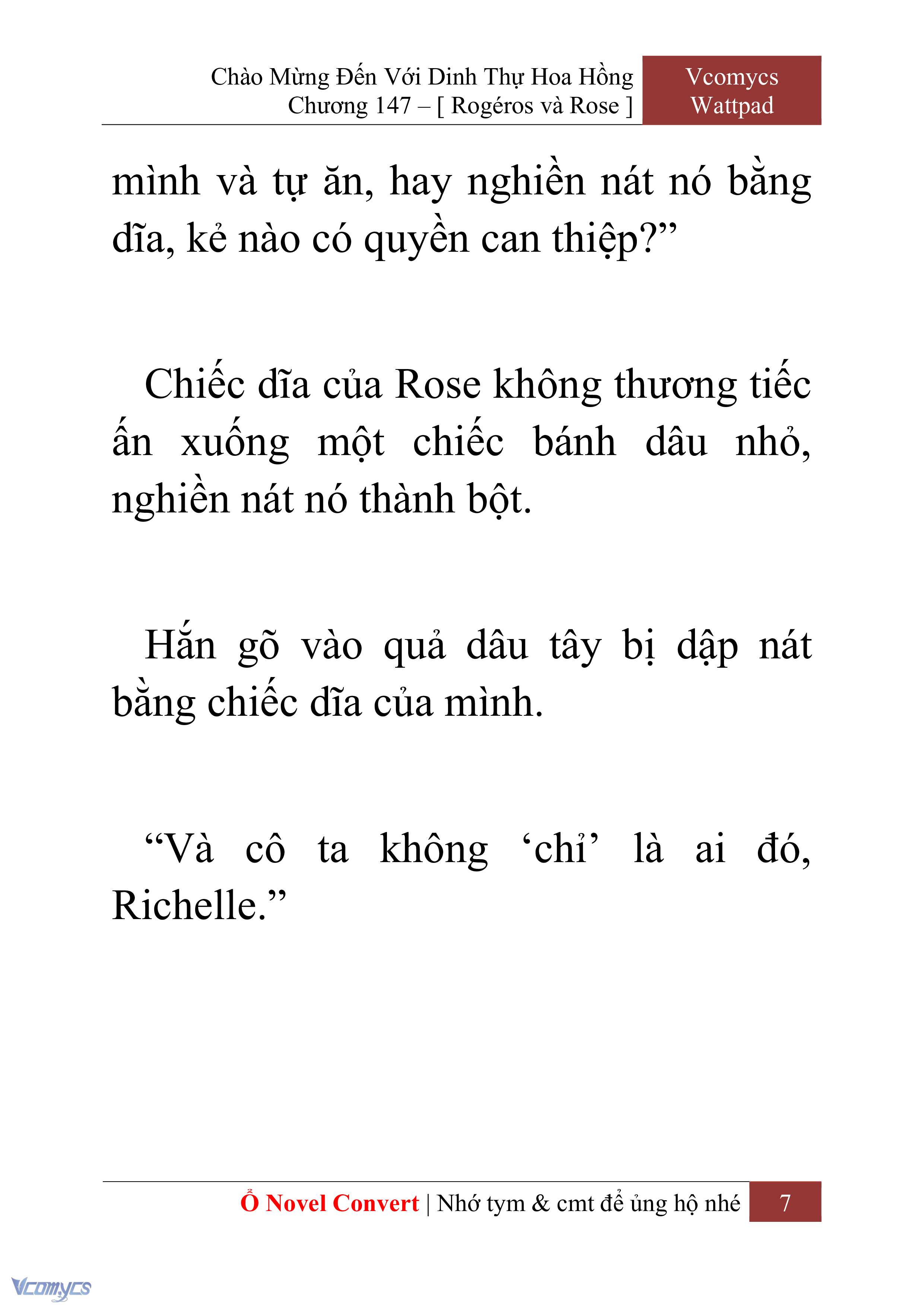 [Novel] Chào Mừng Đến Với Dinh Thự Hoa Hồng Chap 147 - Trang 2
