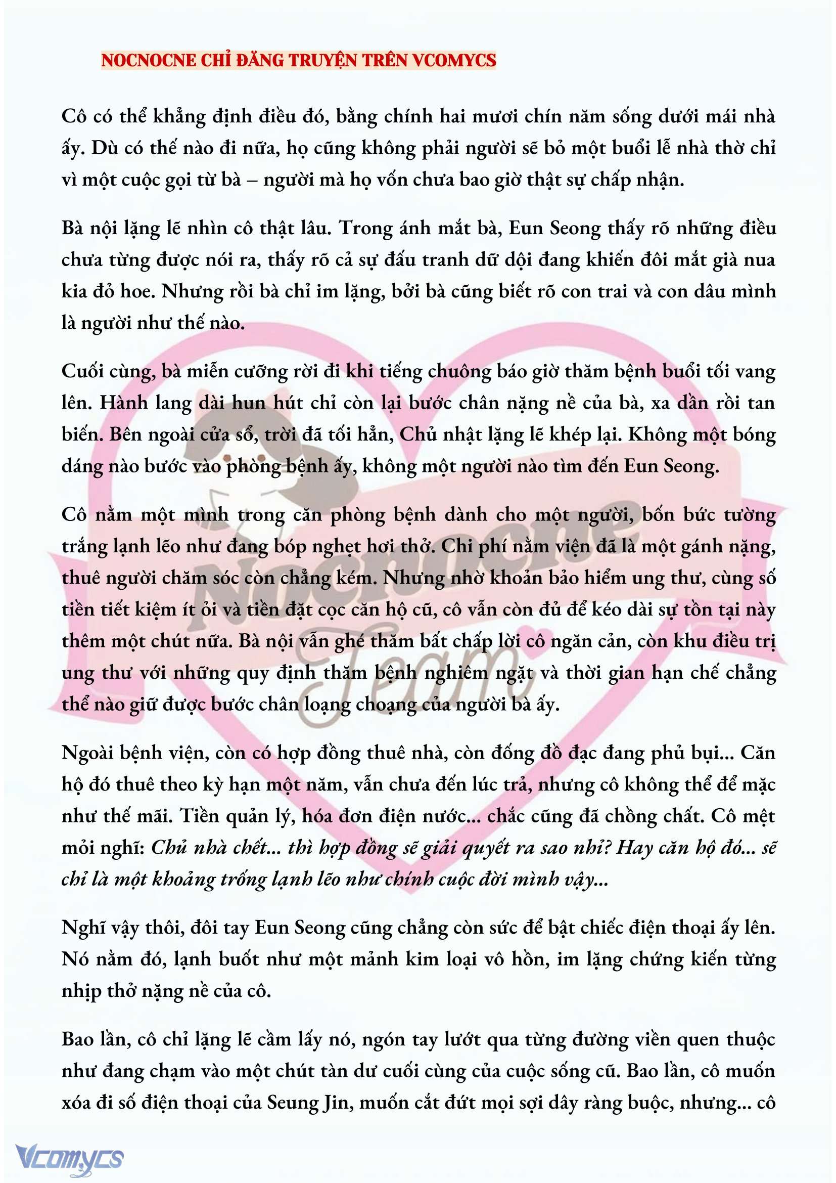 [FULL] [NOVEL] CHÚNG TA KẾT THÚC VÀO MÙA THU Chap 51 - Trang 2