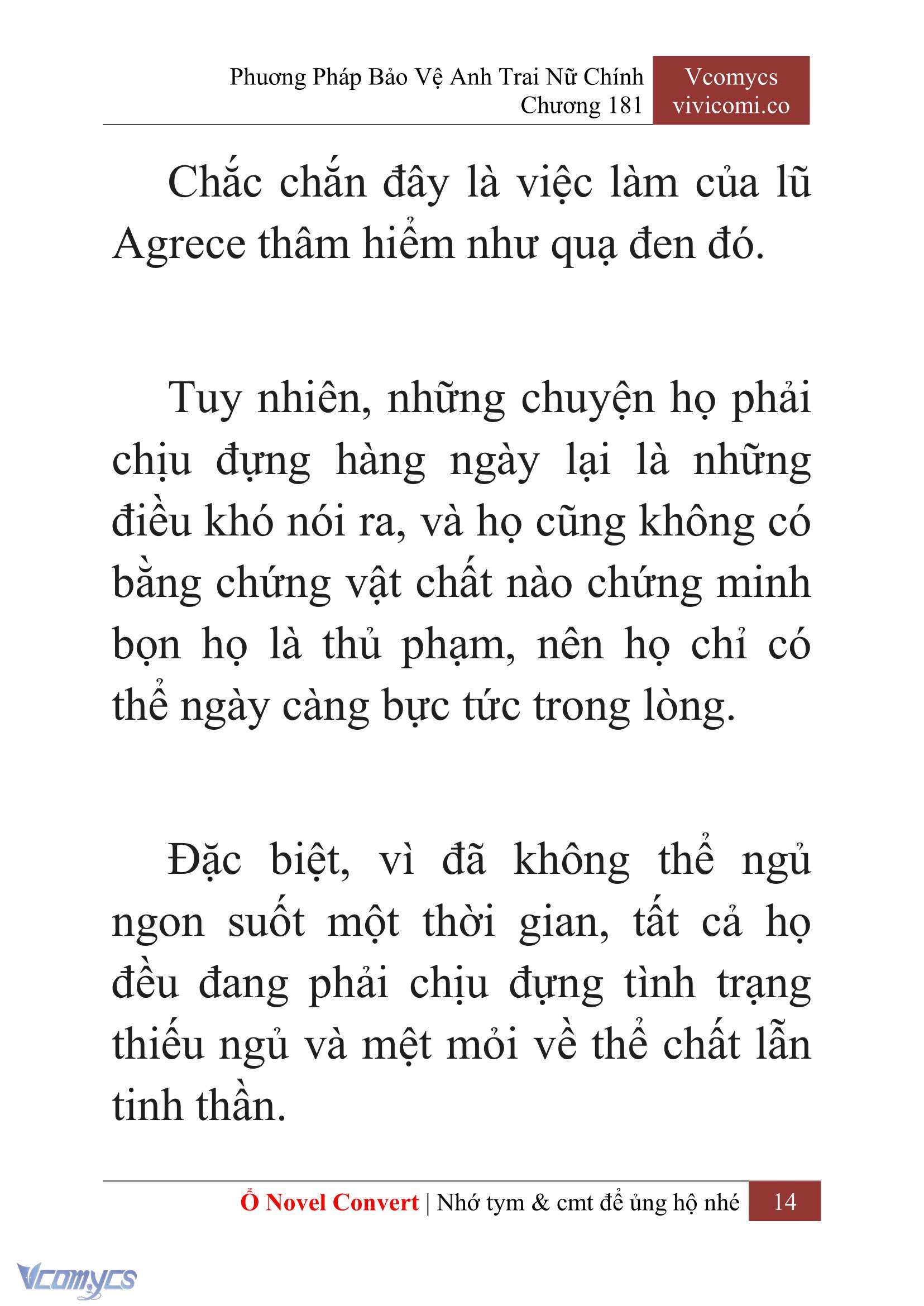 [Novel] Phương Pháp Bảo Vệ Anh Trai Nữ Chính Chap 181 - Trang 2