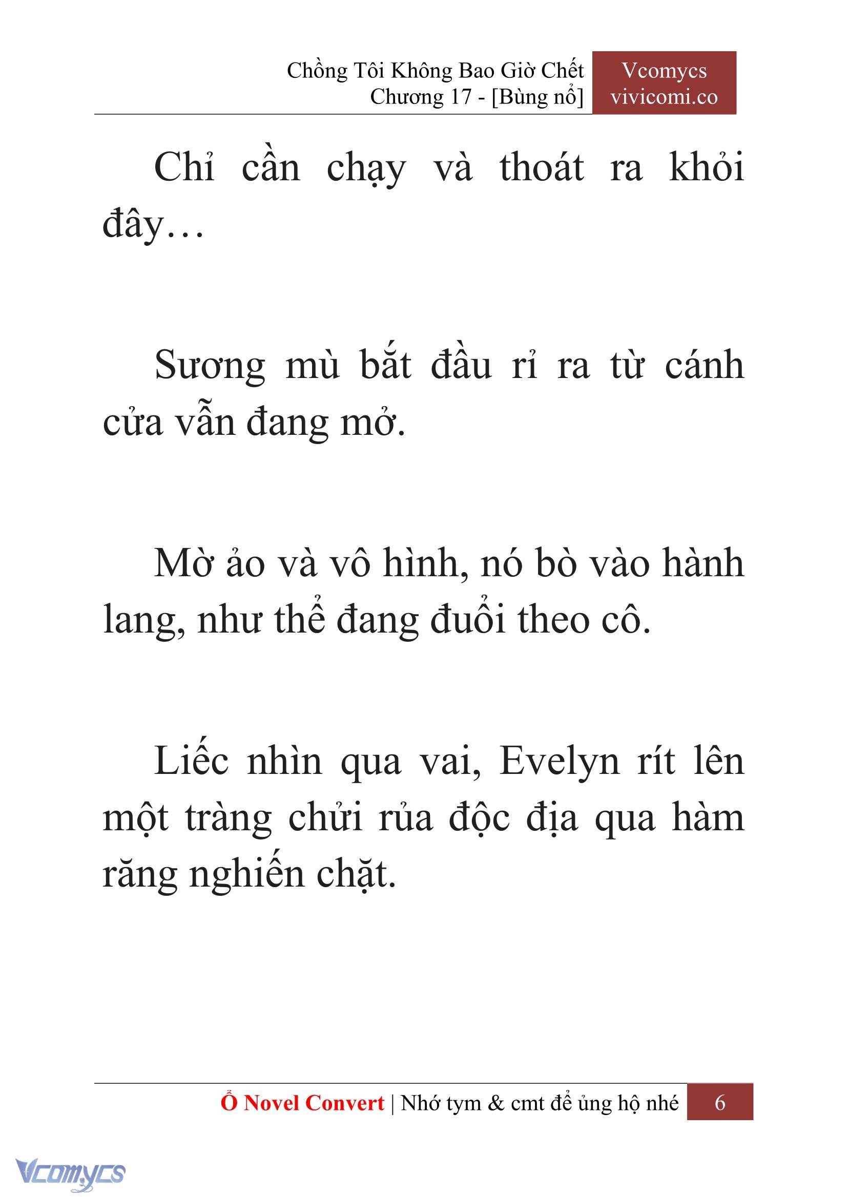 [Novel] Chồng Tôi Không Bao Giờ Chết Chap 17 - Trang 2