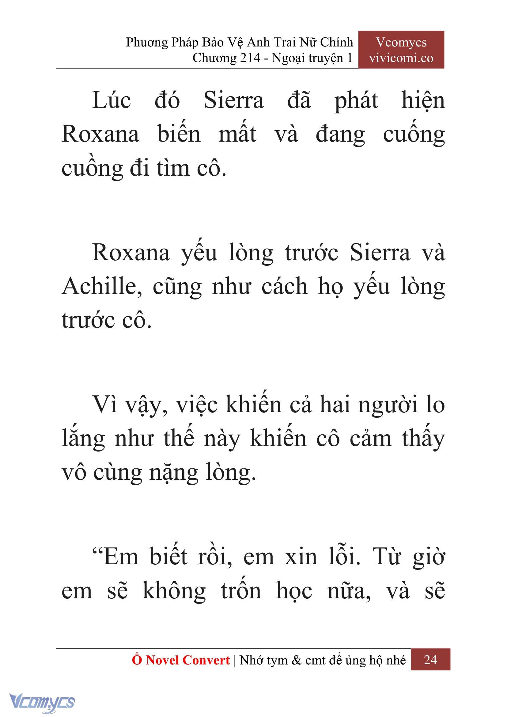 [Novel] Phương Pháp Bảo Vệ Anh Trai Nữ Chính Chap 214 - Trang 2
