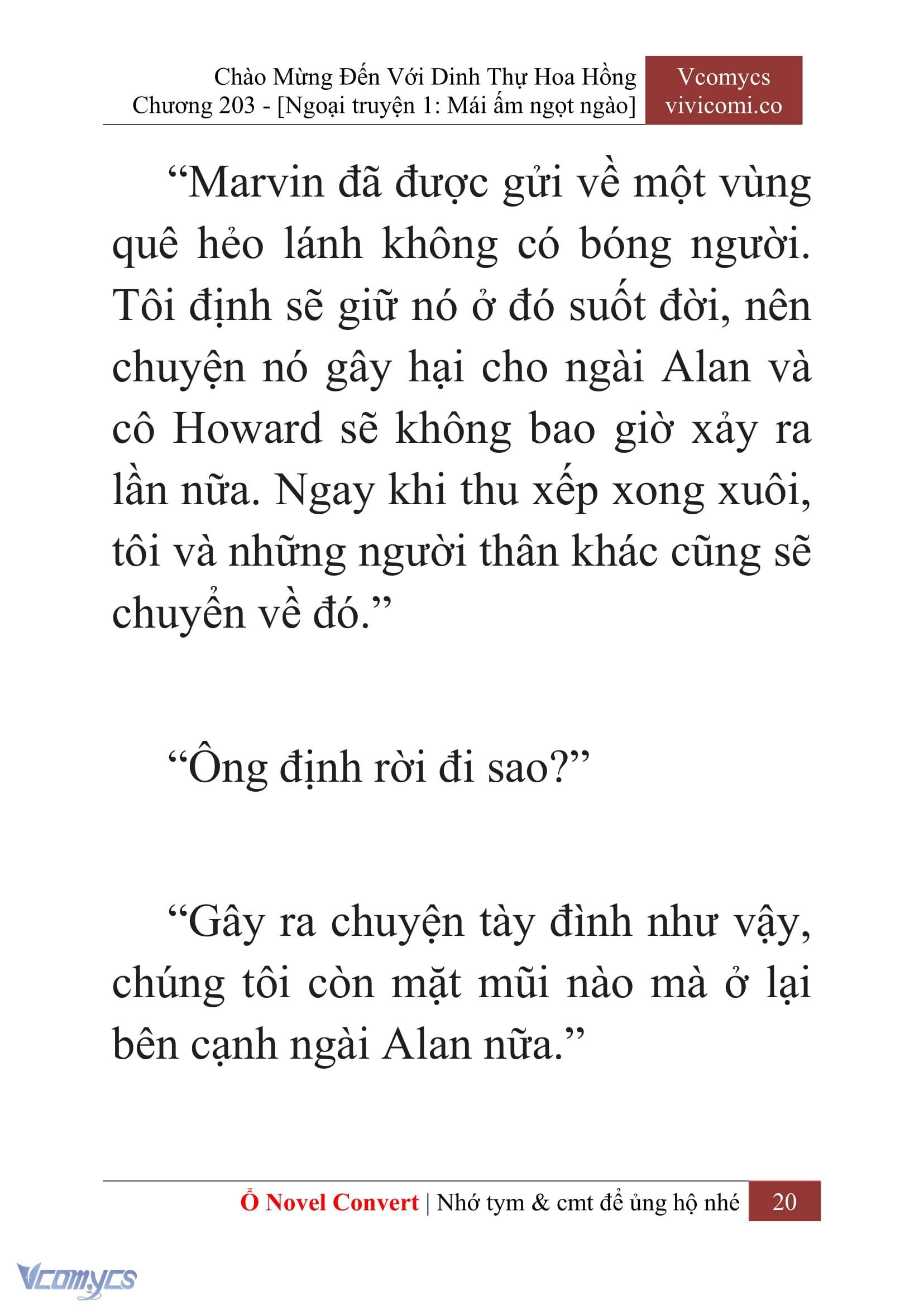 [Novel] Chào Mừng Đến Với Dinh Thự Hoa Hồng Chap 203 - Trang 2