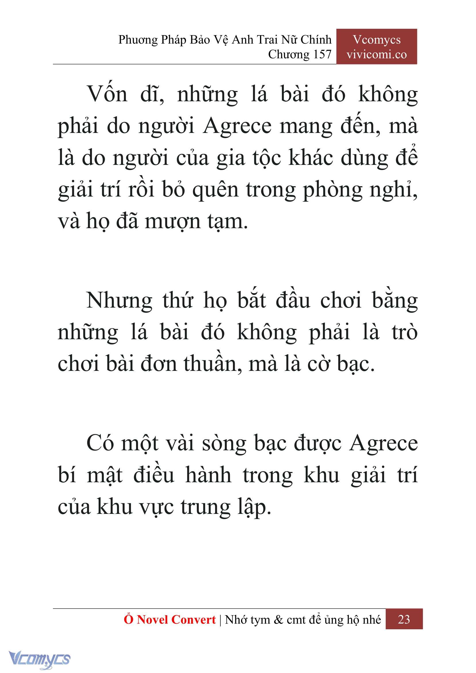 [Novel] Phương Pháp Bảo Vệ Anh Trai Nữ Chính Chap 157 - Trang 2
