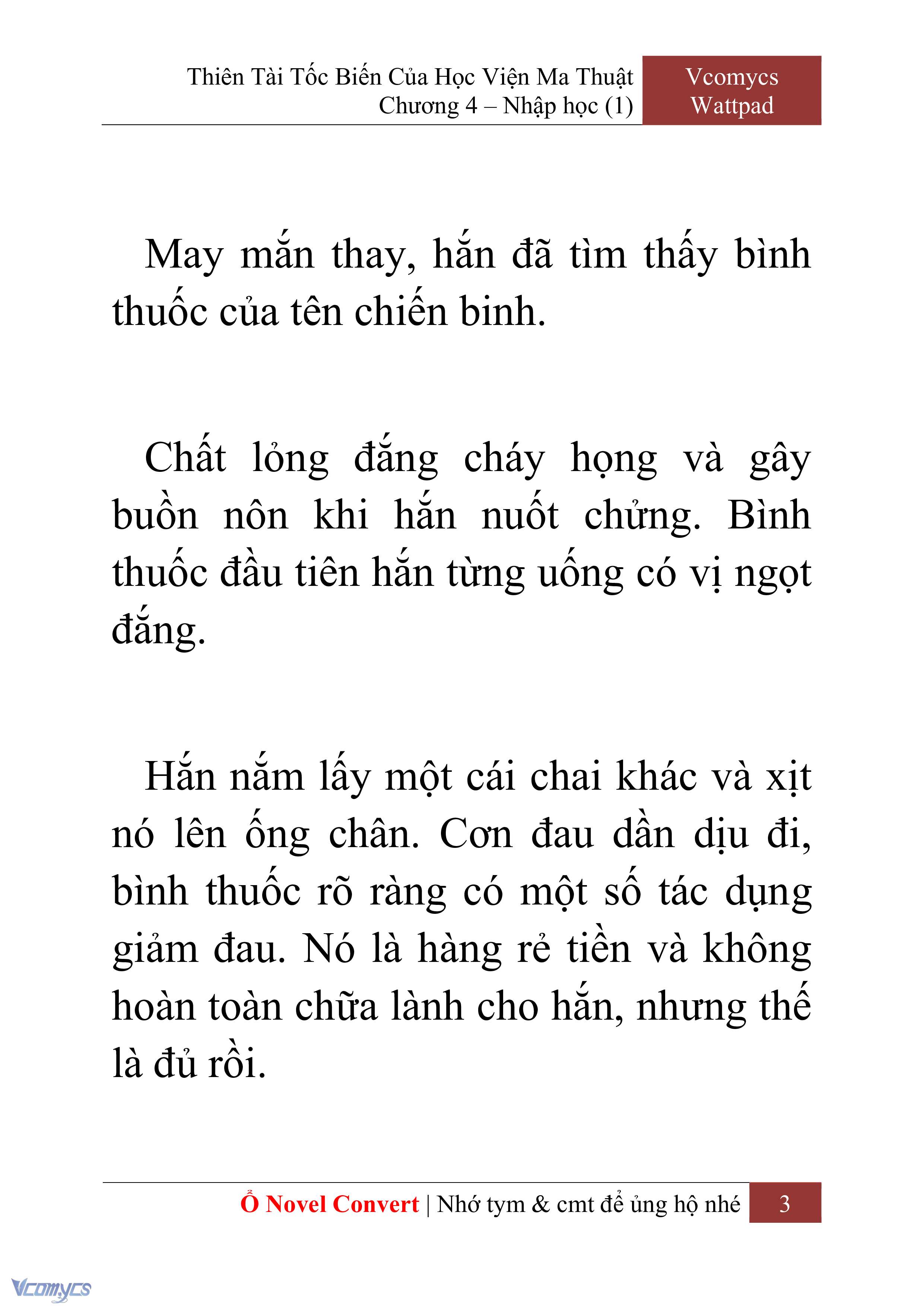 [Novel] Thiên Tài Tốc Biến Của Học Viện Ma Thuật Chap 4 - Trang 2