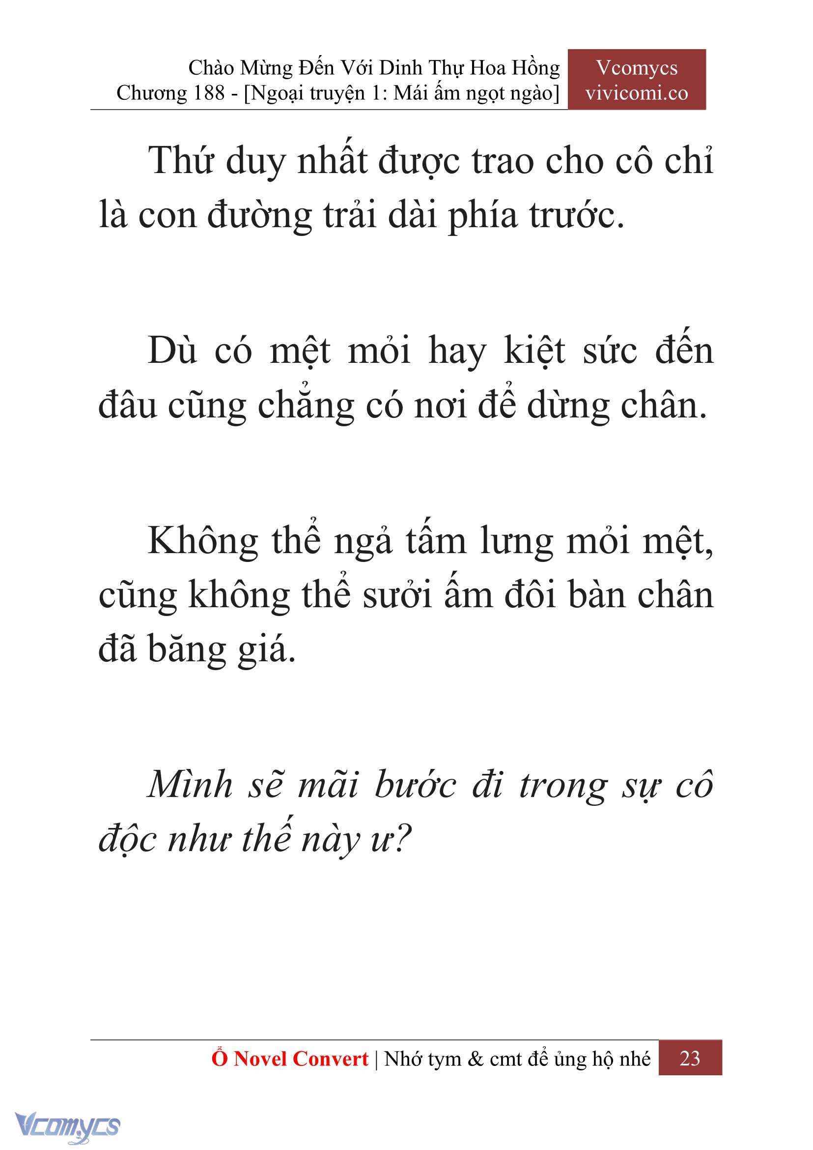 [Novel] Chào Mừng Đến Với Dinh Thự Hoa Hồng Chap 188 - Trang 2