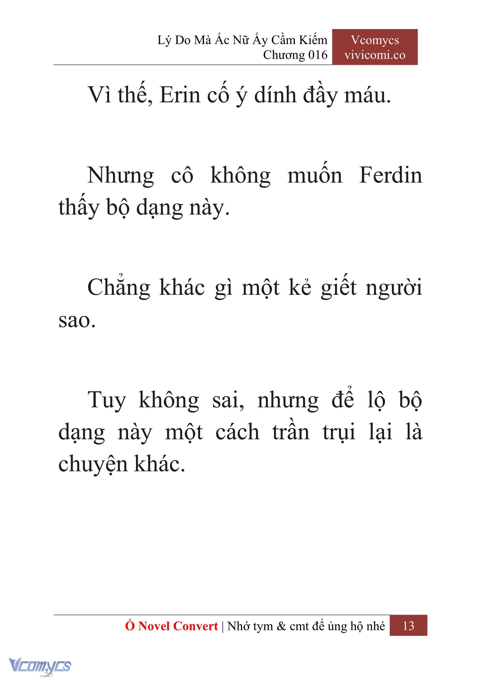 [Novel] Lý Do Mà Ác Nữ Ấy Cầm Kiếm Chap 16 - Trang 2