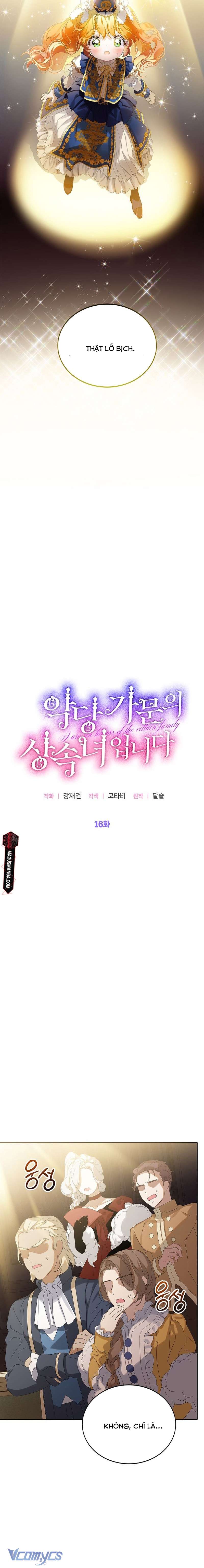 Trở Thành Người Thừa Kế Của Gia Đình Phản Diện Chap 16 - Trang 3