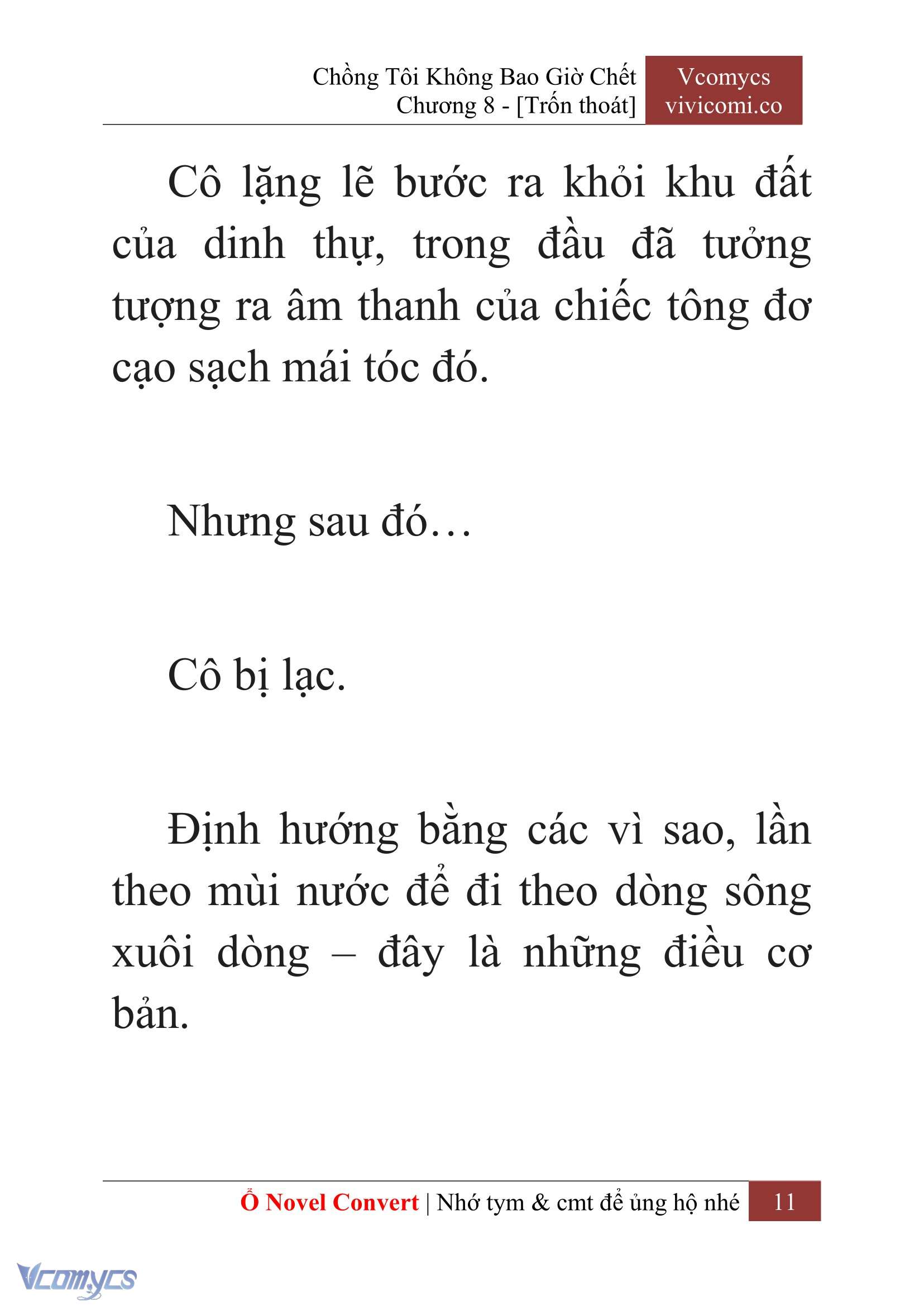 [Novel] Chồng Tôi Không Bao Giờ Chết Chap 8 - Trang 2