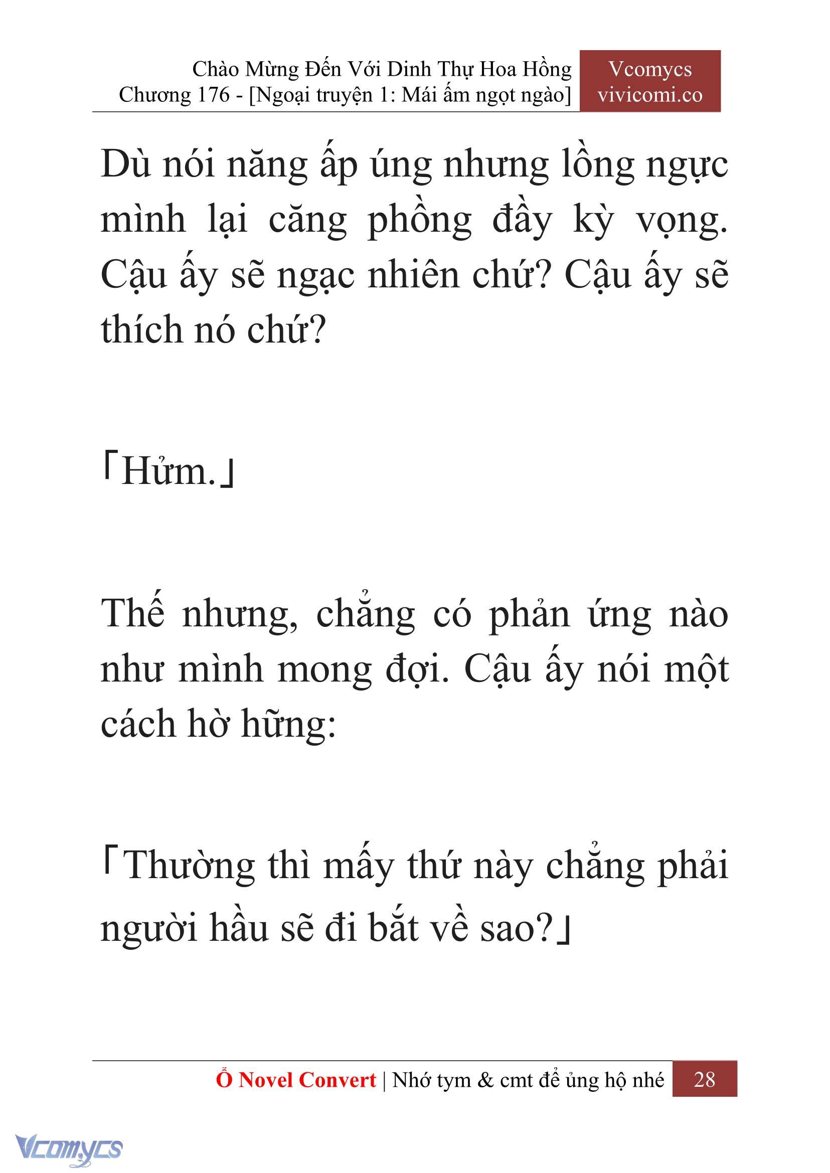 [Novel] Chào Mừng Đến Với Dinh Thự Hoa Hồng Chap 176 - Trang 2