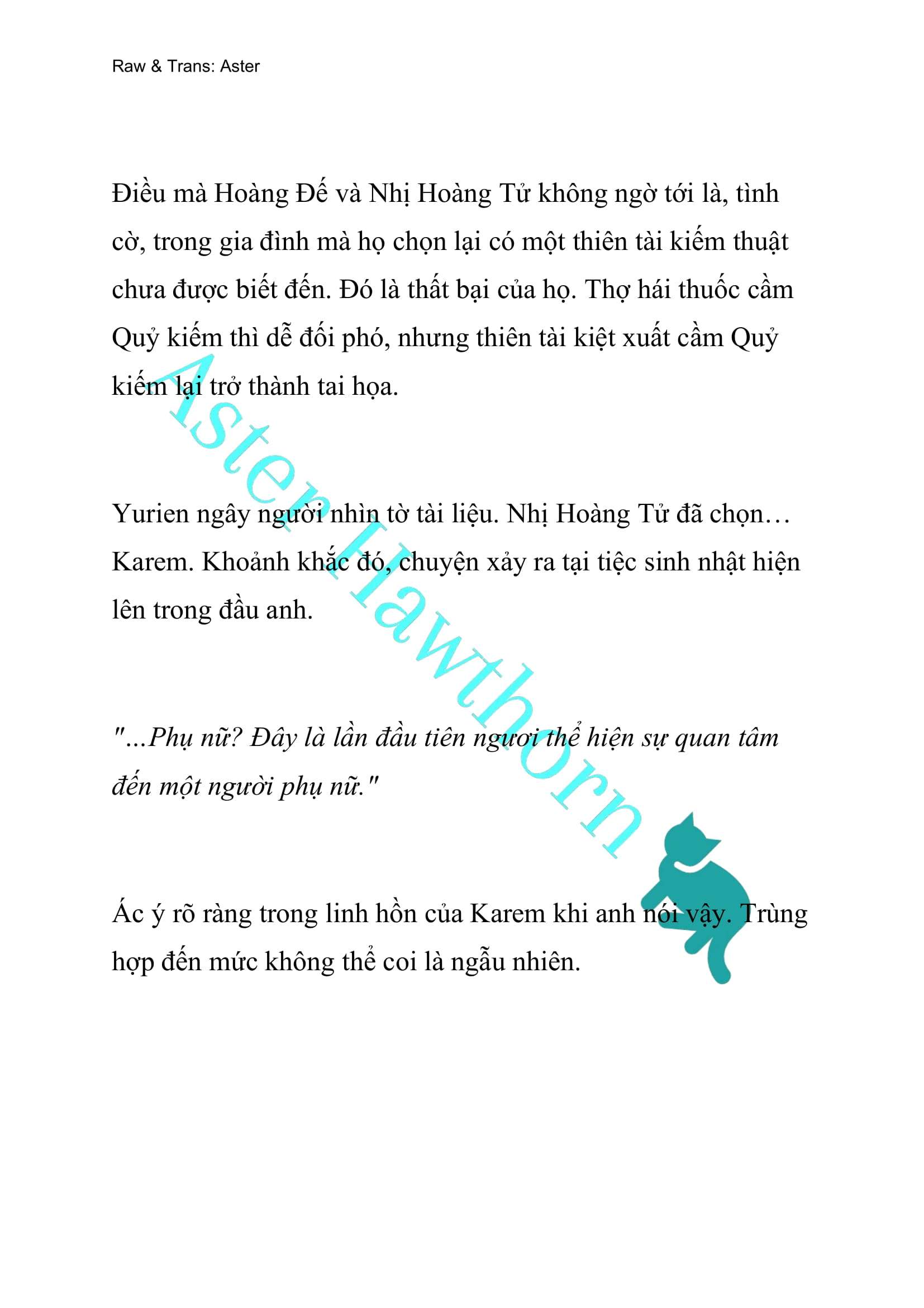 [NOVEL] Đóa Hoa Cầm Kiếm Chap 67 - Trang 2