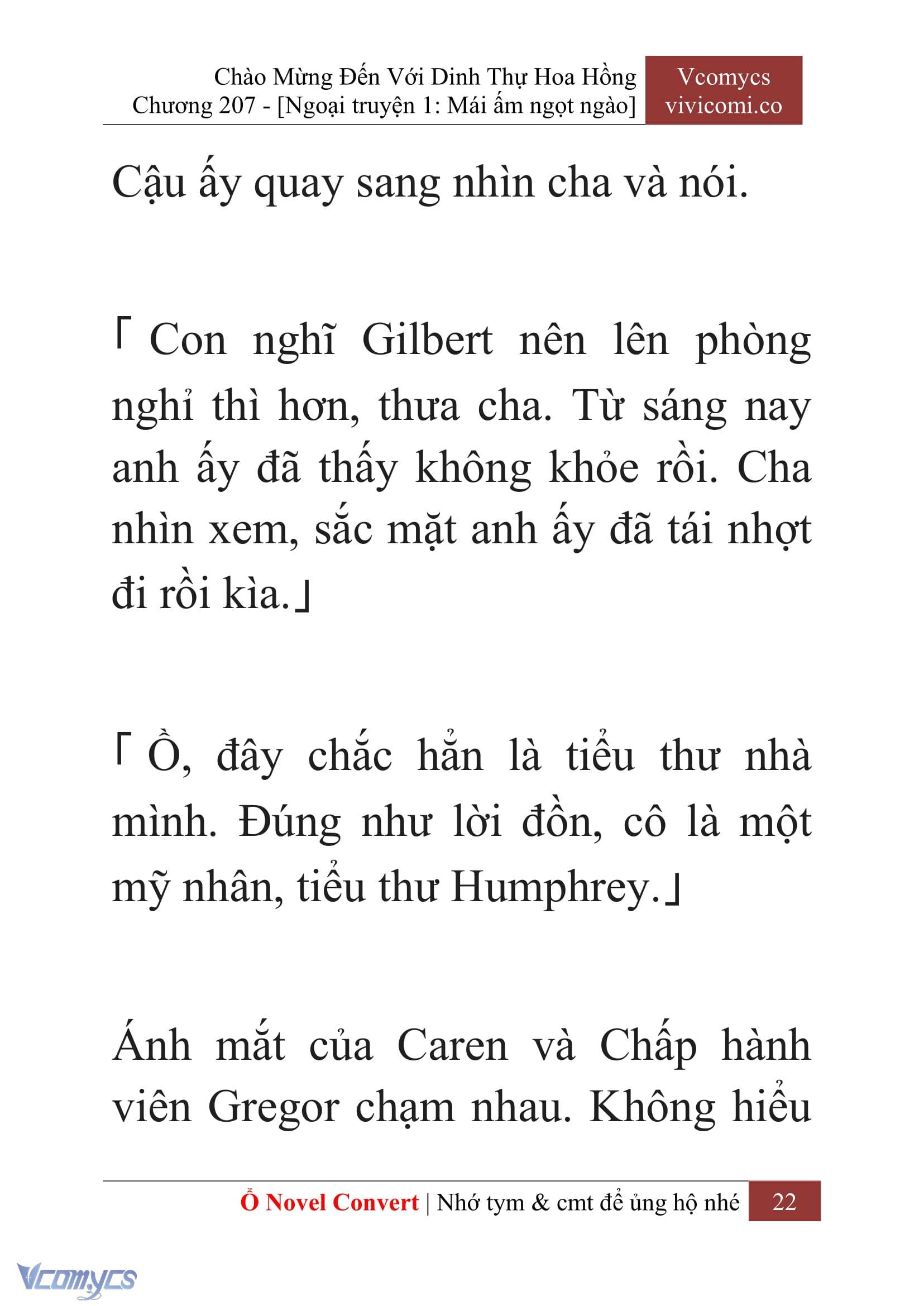 [Novel] Chào Mừng Đến Với Dinh Thự Hoa Hồng Chap 207 - Trang 2