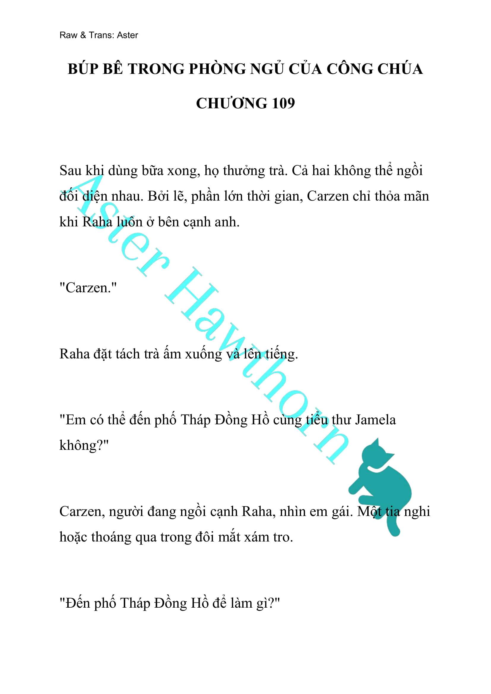[NOVEL] Búp Bê Trong Phòng Ngủ Của Công Chúa Chap 109 - Trang 2