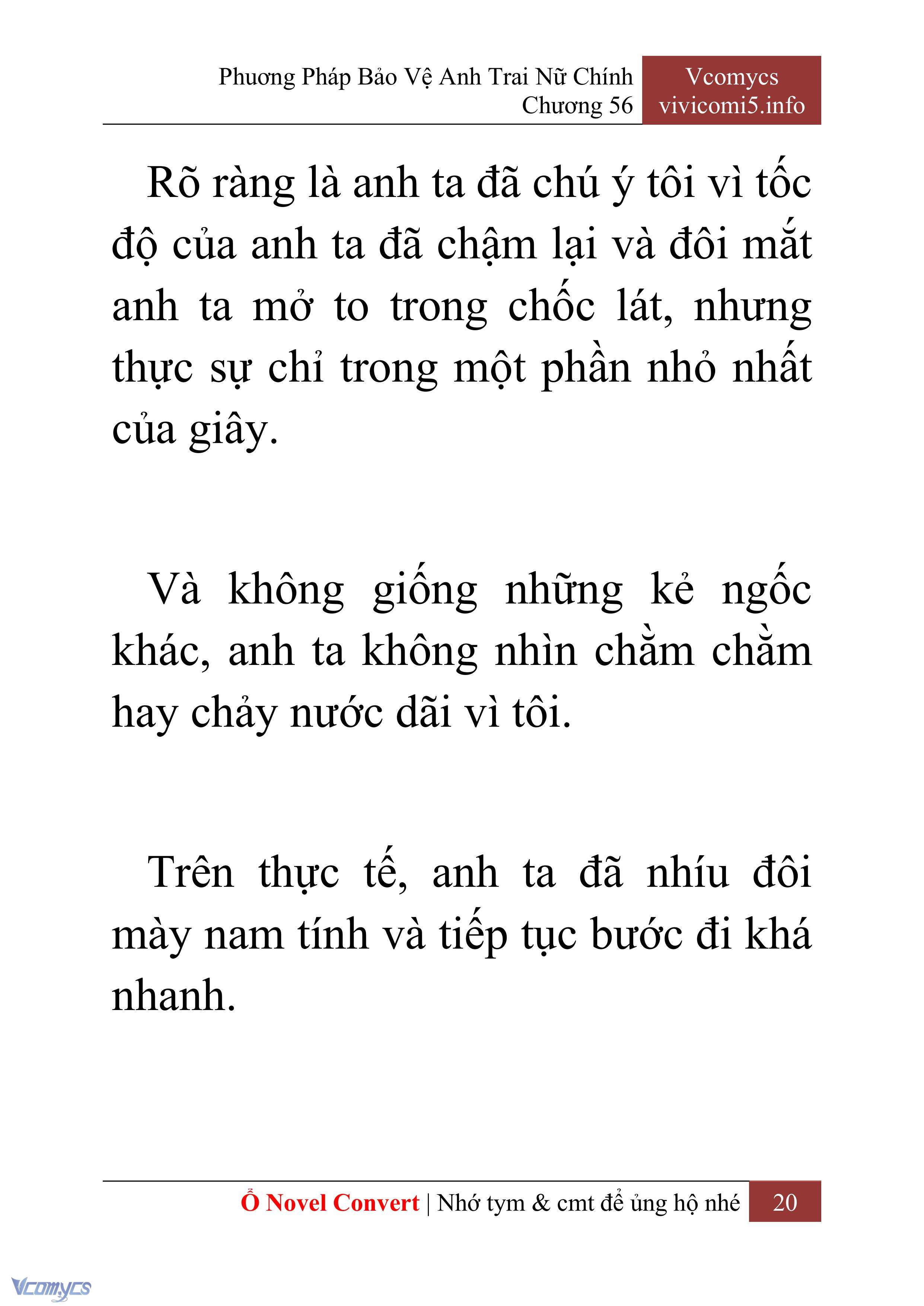 [Novel] Phương Pháp Bảo Vệ Anh Trai Nữ Chính Chap 56 - Trang 2
