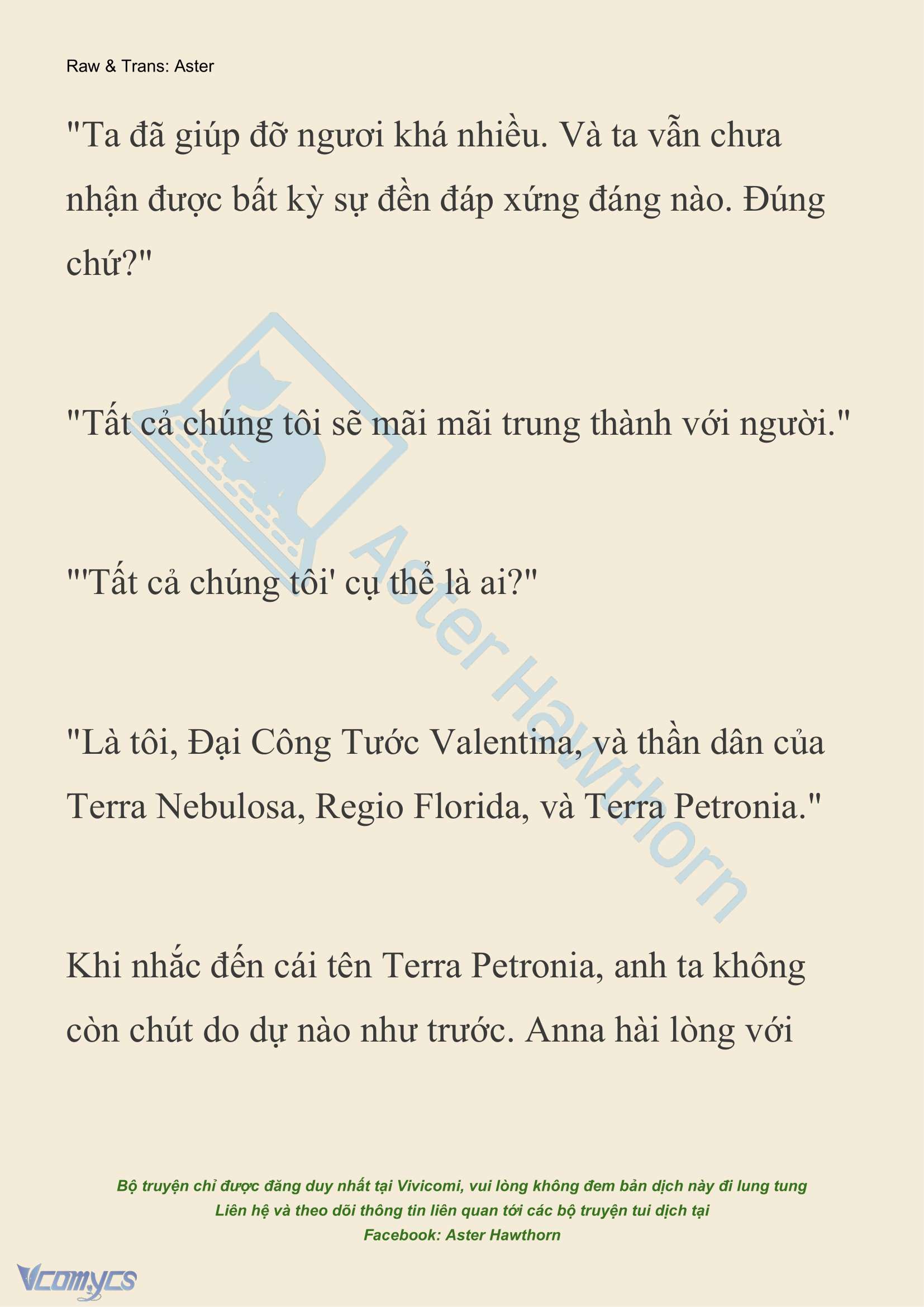 [NOVEL] Thiên Đường Của Valentina Chap 145 - Trang 2