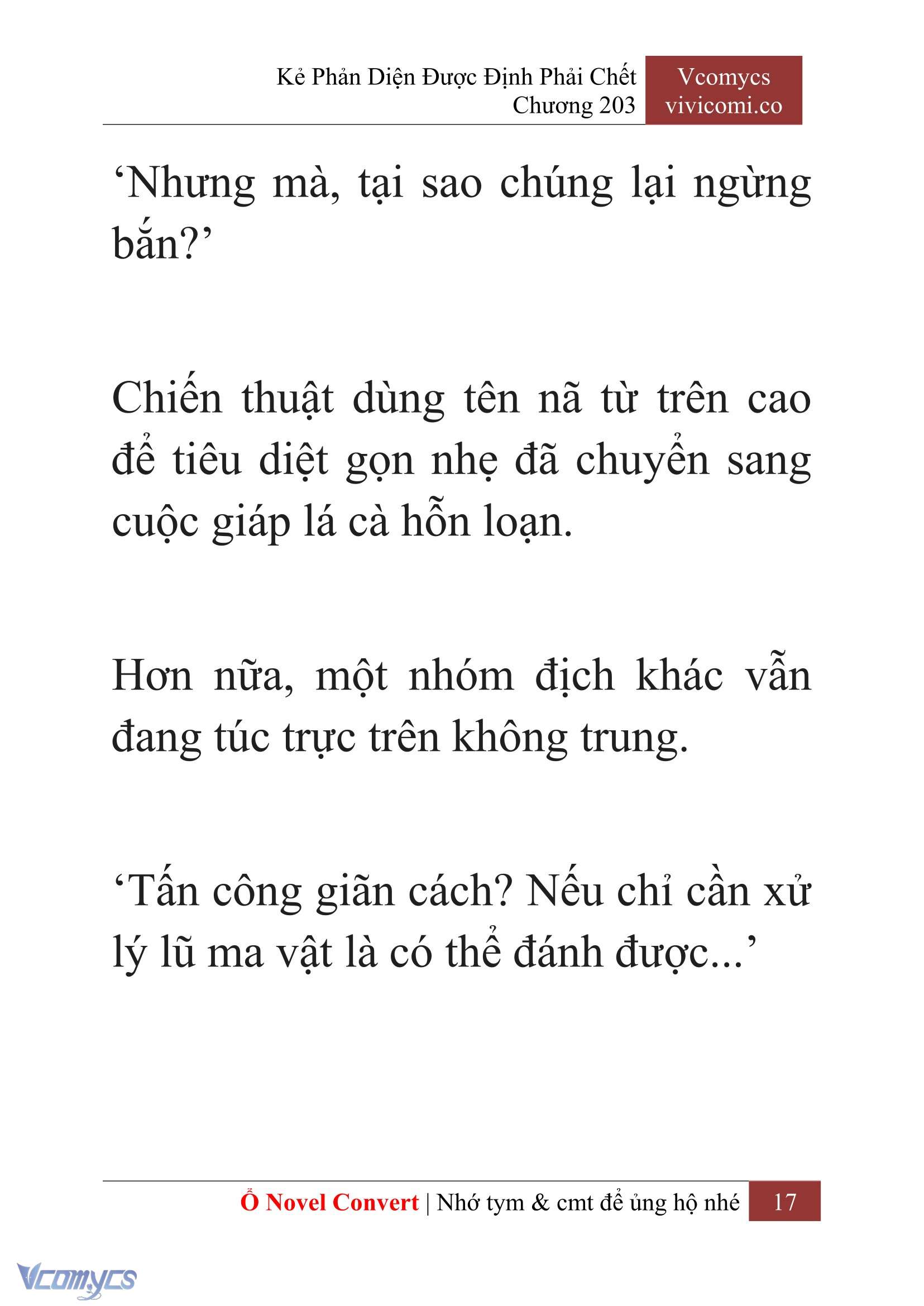 [Novel] Kẻ Phản Diện Được Định Phải Chết Chap 203 - Trang 2