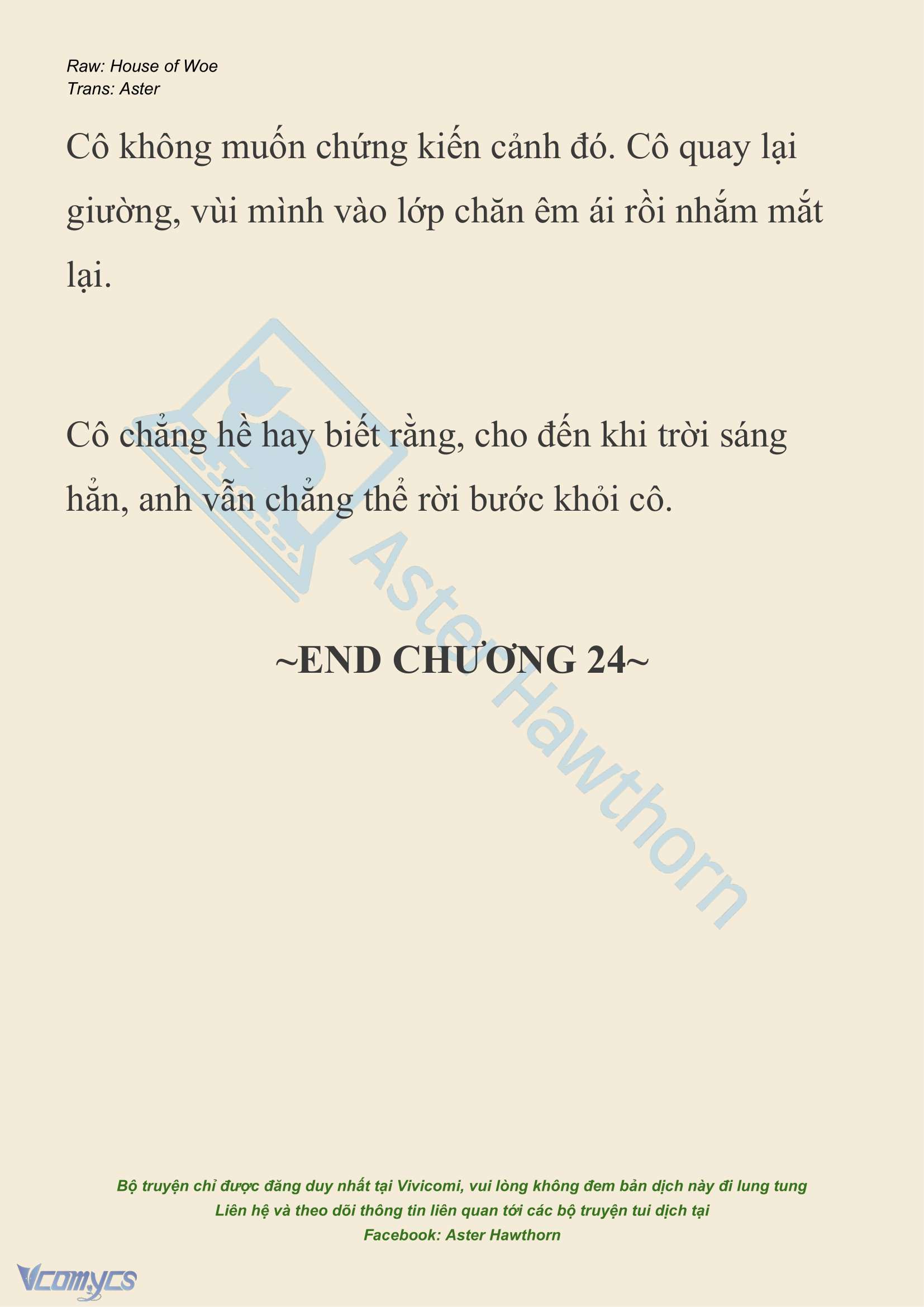 [NOVEL] Dành Cho Các Nữ Thần: Dành cho Psyche Chap 24 - Next Chap 25