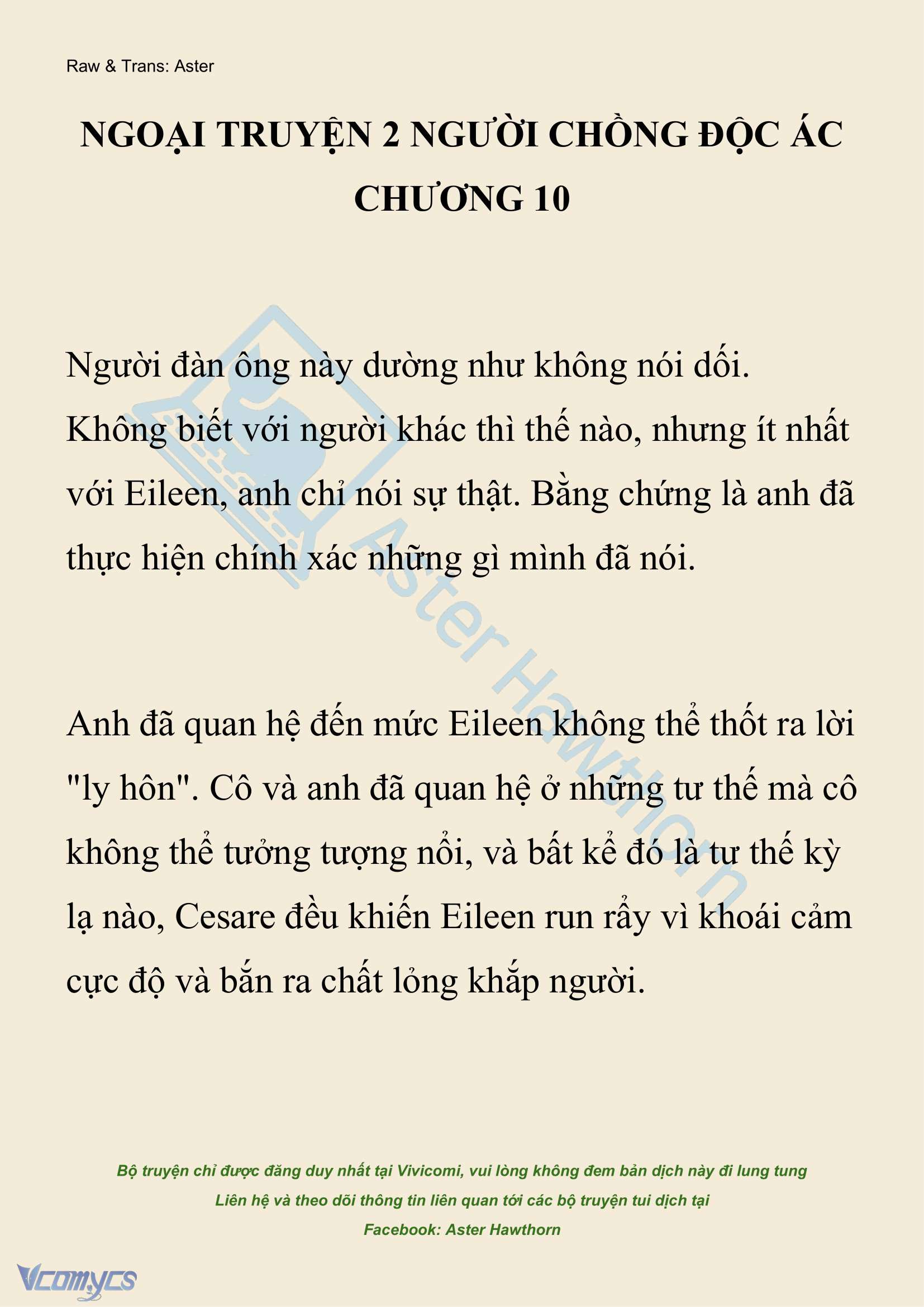 [NOVEL] Người Chồng Độc Ác Chap 254 - Next 