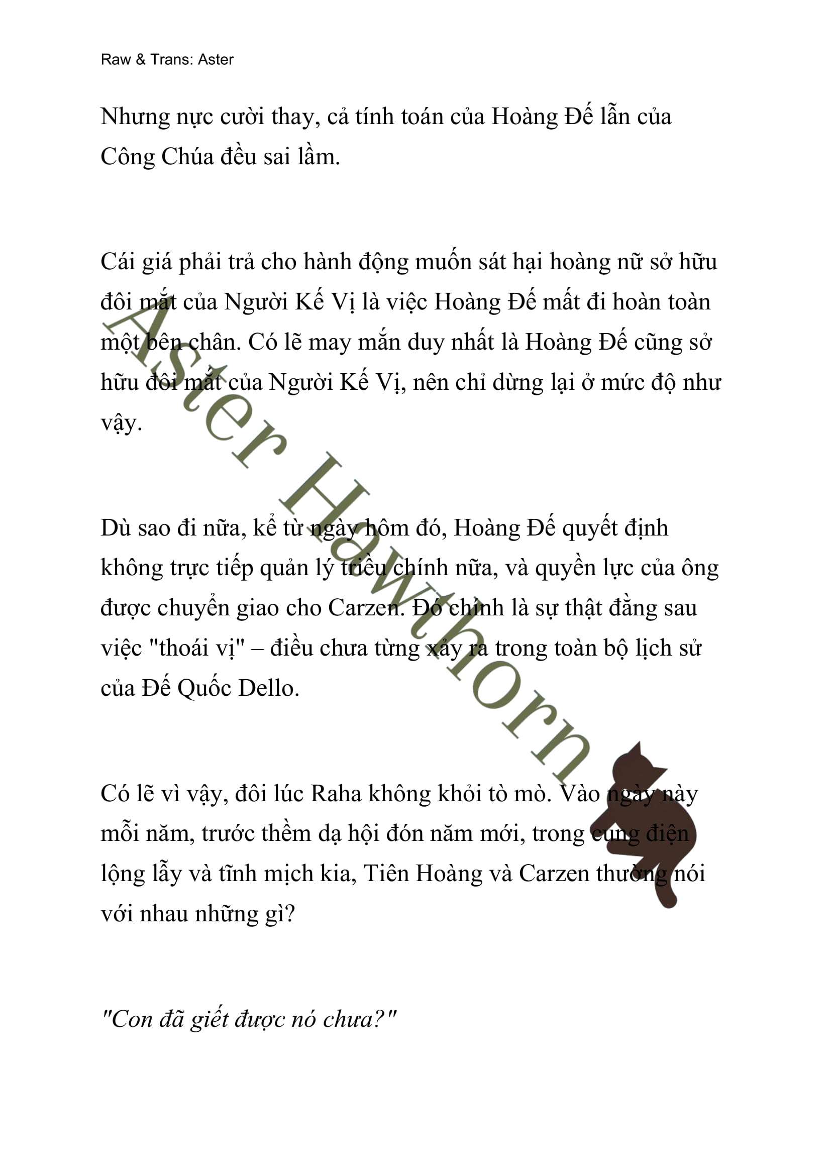 [NOVEL] Búp Bê Trong Phòng Ngủ Của Công Chúa Chap 37 - Trang 2