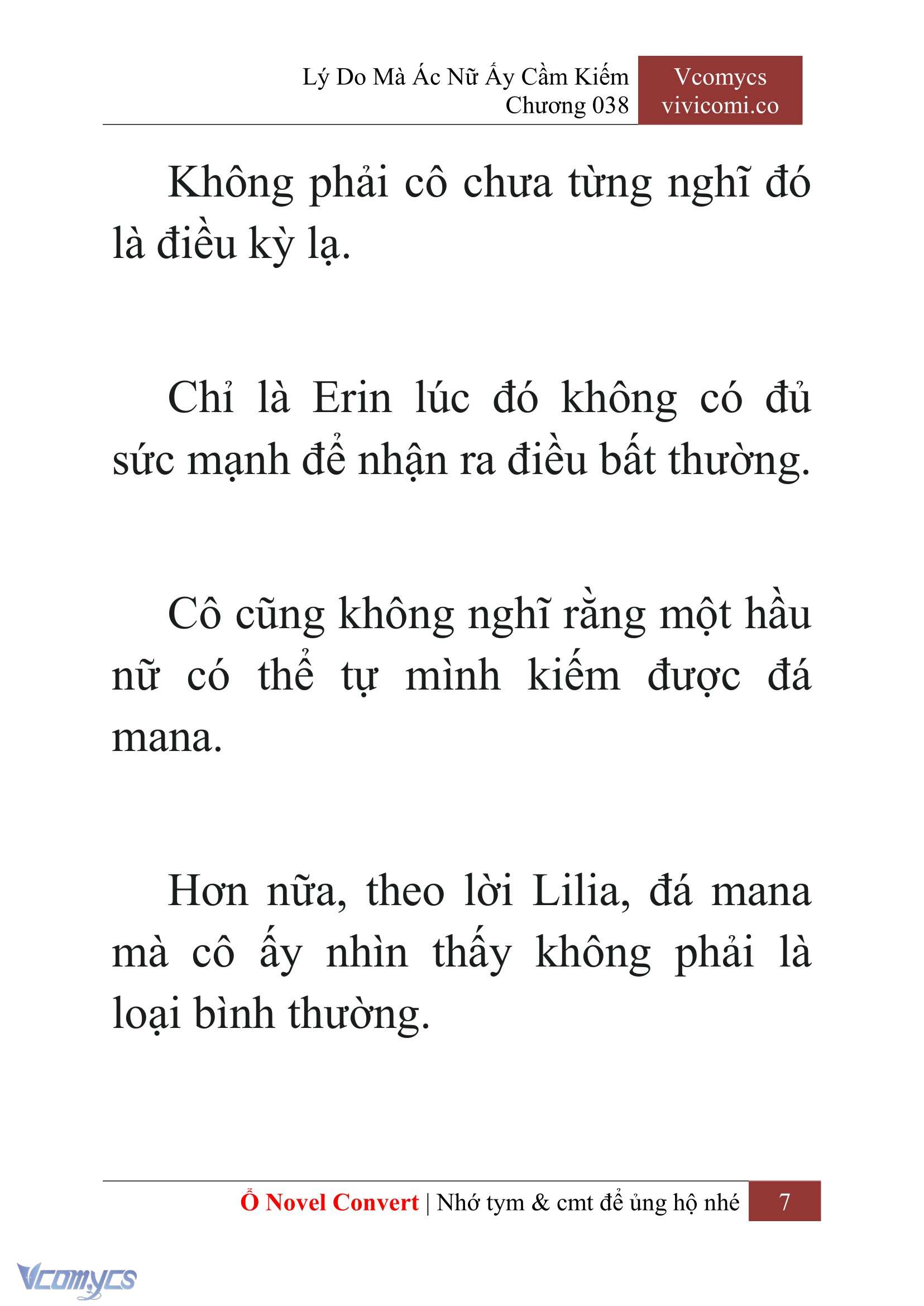 [Novel] Lý Do Mà Ác Nữ Ấy Cầm Kiếm Chap 38 - Trang 2