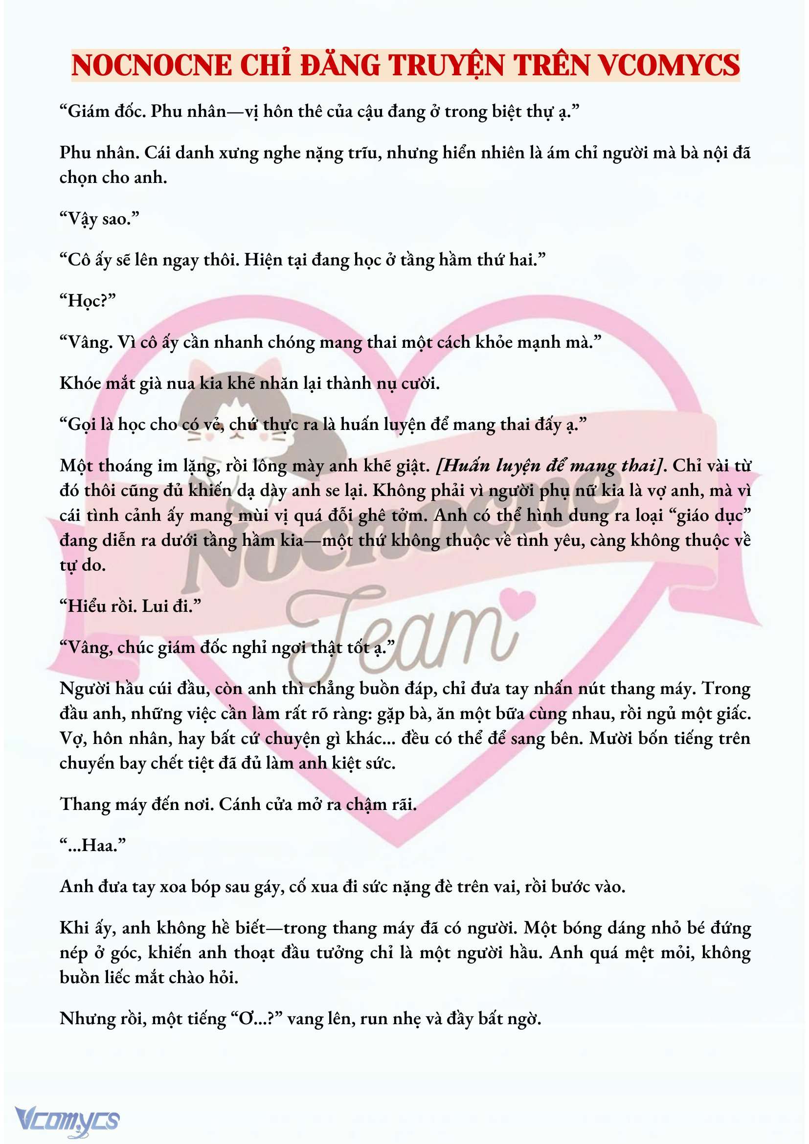 [NOVEL] MANG THAI, CƯỠNG ĐOẠT Chap 26 - Trang 2