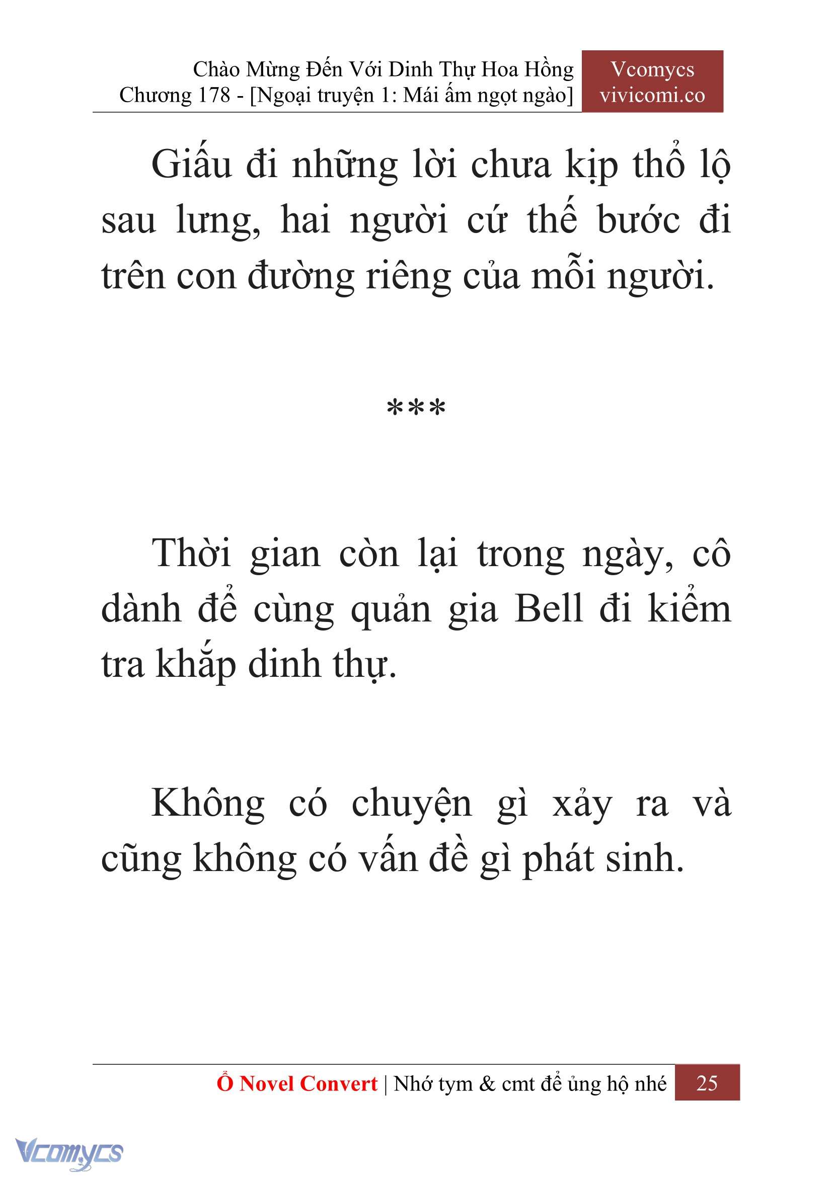 [Novel] Chào Mừng Đến Với Dinh Thự Hoa Hồng Chap 178 - Trang 2