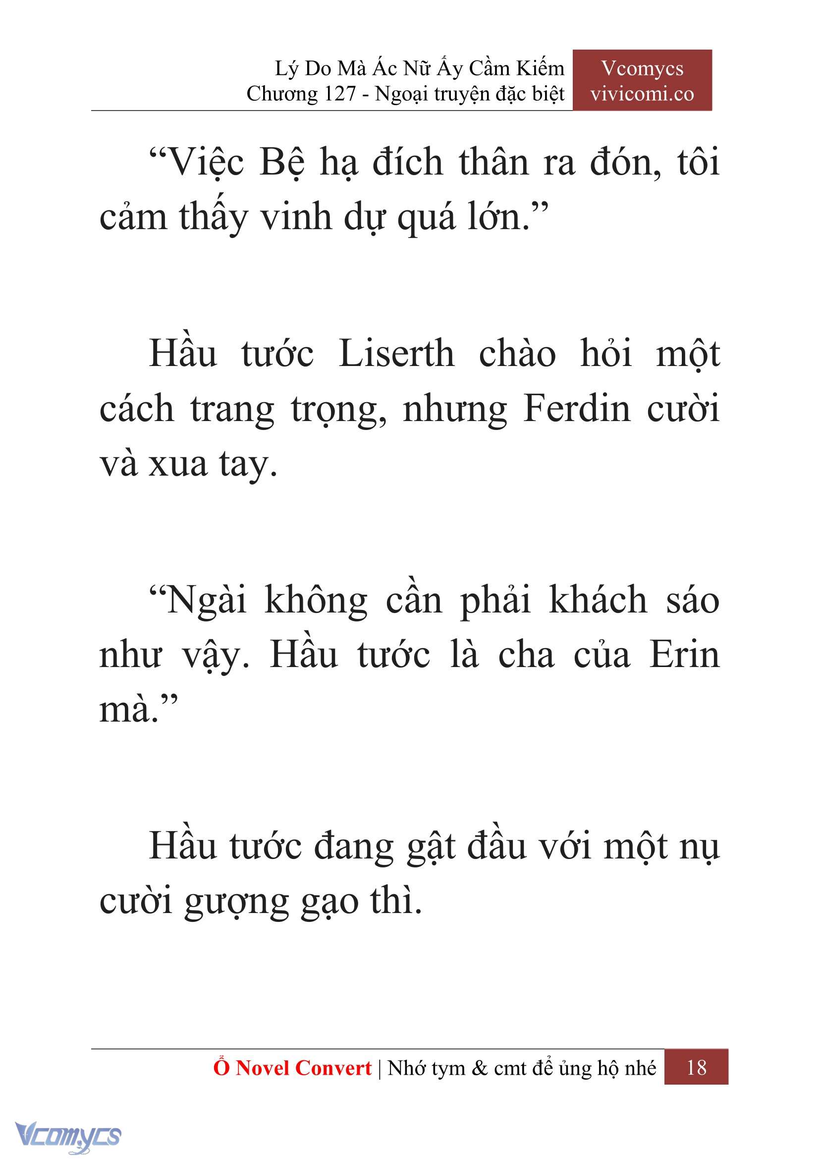 [Novel] Lý Do Mà Ác Nữ Ấy Cầm Kiếm Chap 127 - Trang 2