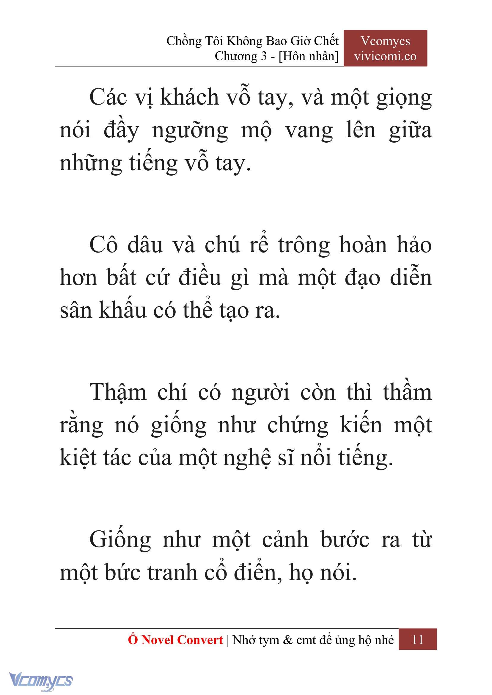 [Novel] Chồng Tôi Không Bao Giờ Chết Chap 3 - Trang 2