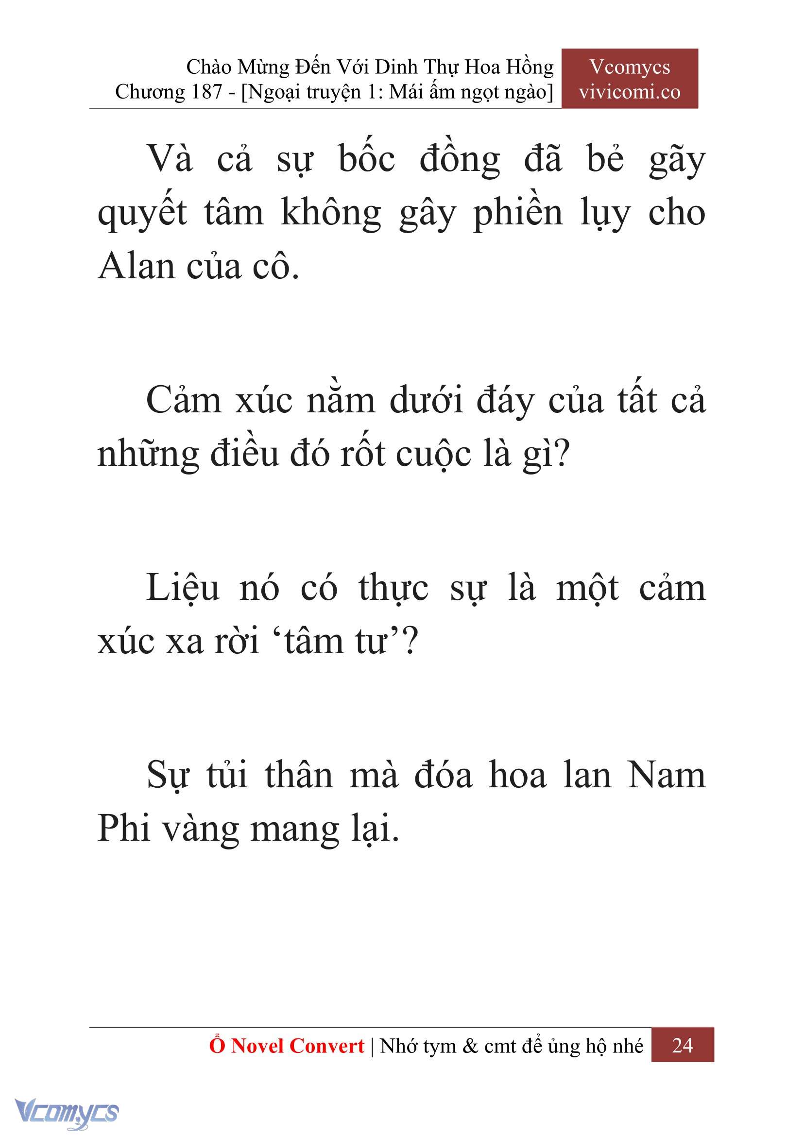 [Novel] Chào Mừng Đến Với Dinh Thự Hoa Hồng Chap 187 - Trang 2