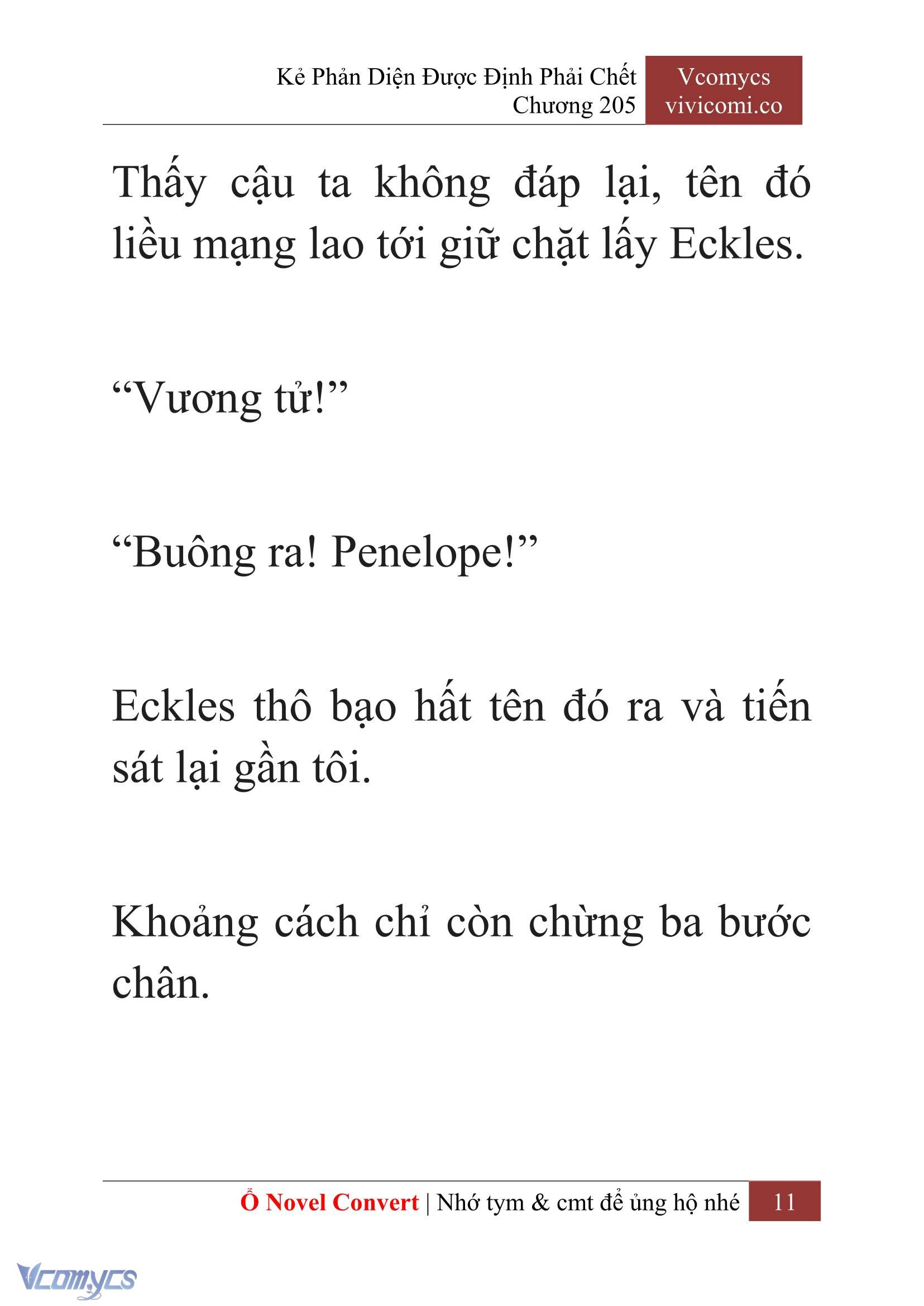 [Novel] Kẻ Phản Diện Được Định Phải Chết Chap 205 - Trang 2