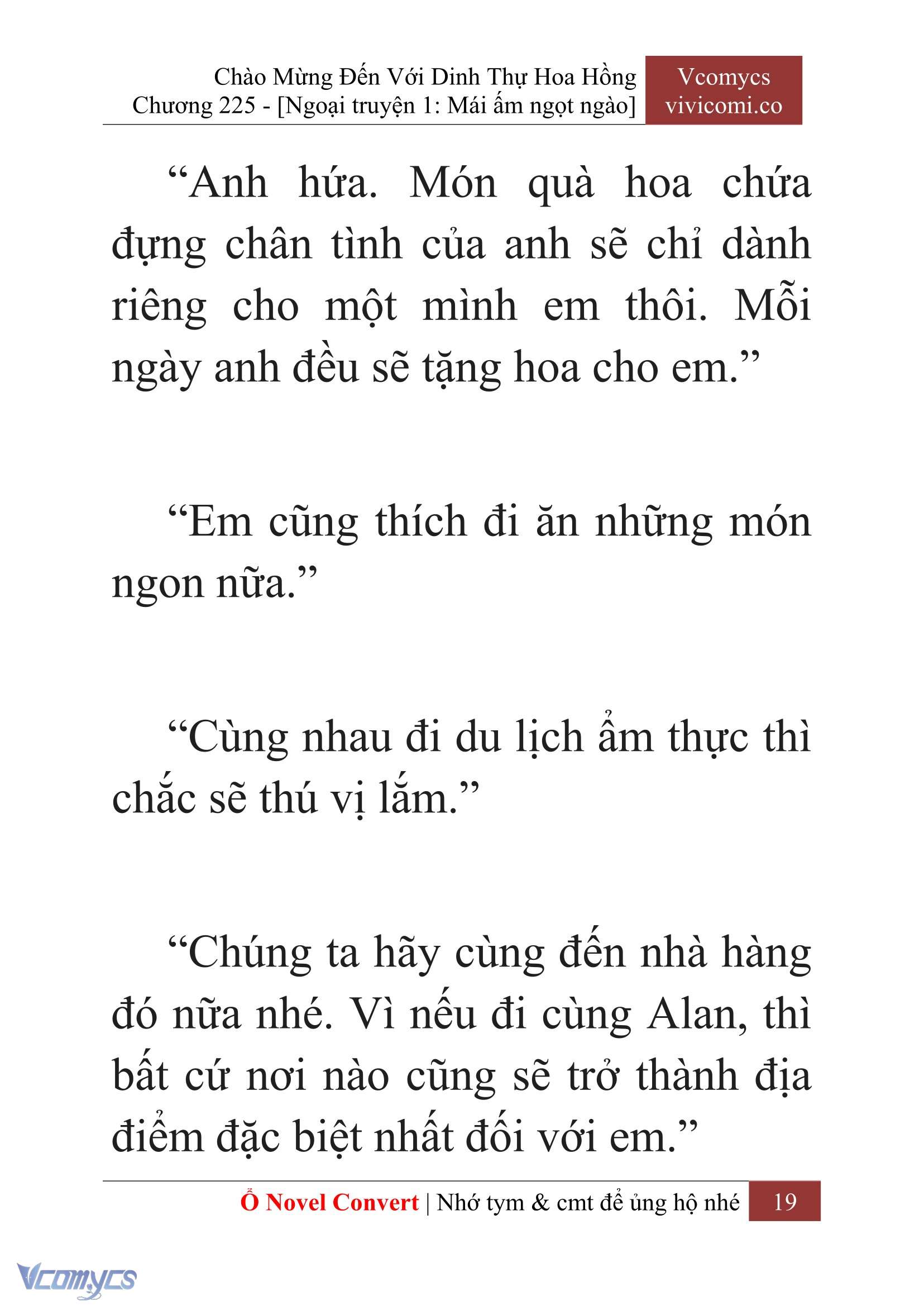 [Novel] Chào Mừng Đến Với Dinh Thự Hoa Hồng Chap 225 - Trang 2