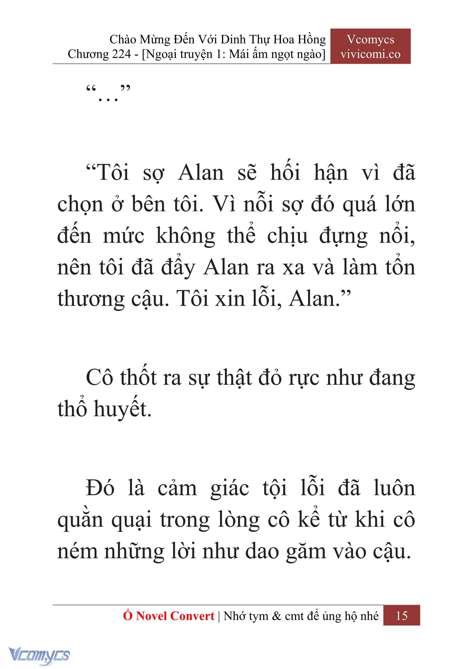 [Novel] Chào Mừng Đến Với Dinh Thự Hoa Hồng Chap 224 - Trang 2