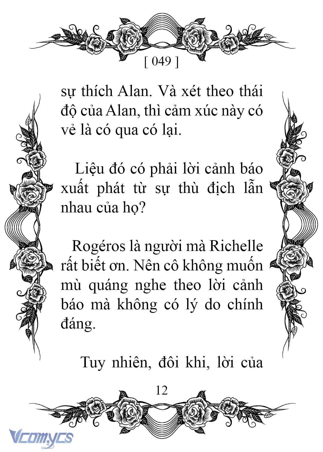 [Novel] Chào Mừng Đến Với Dinh Thự Hoa Hồng Chap 49 - Trang 2